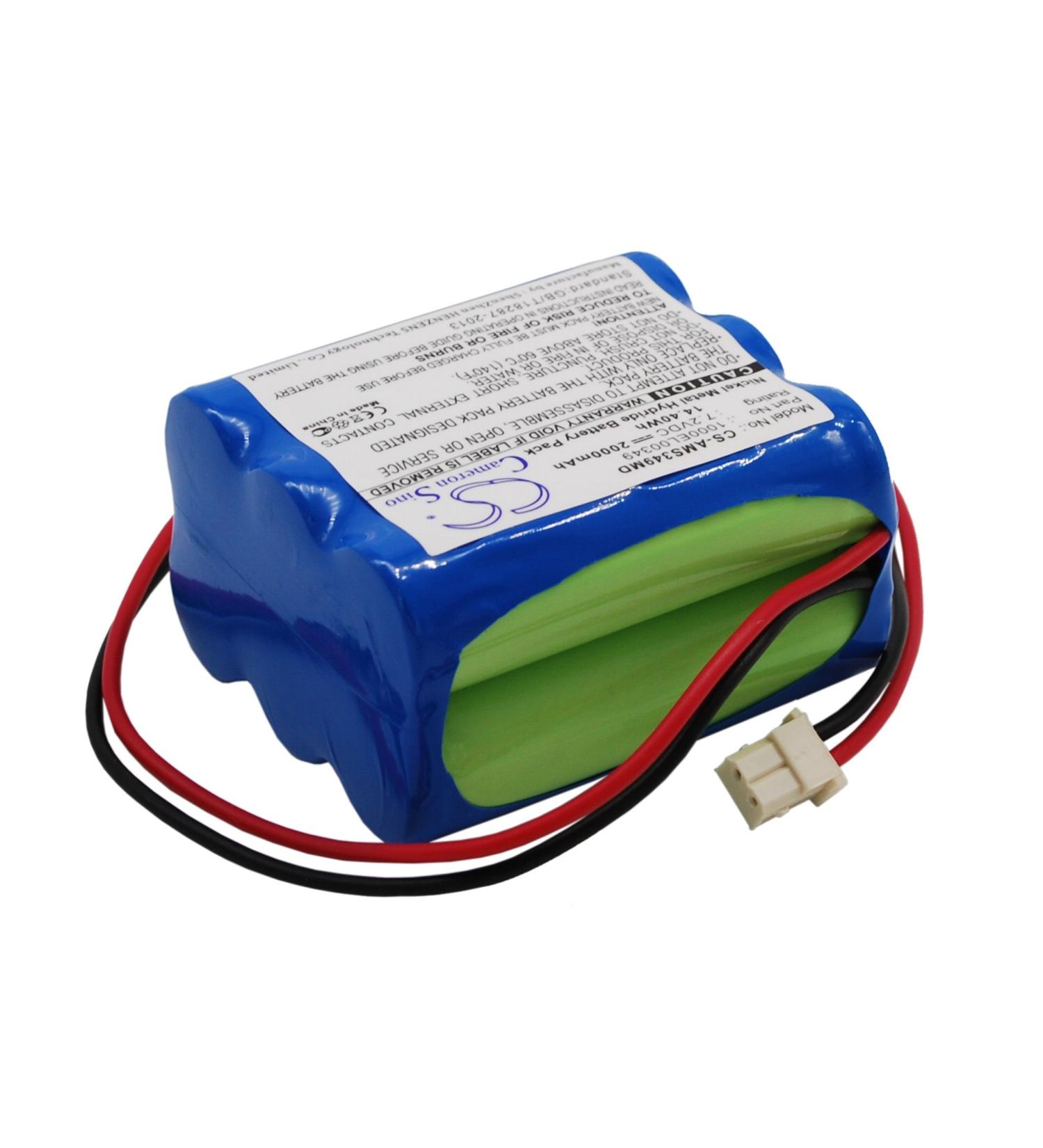 Replacement Battery for Carefusion GW Pump | Compatible 2000mAh 7.2V | Part Numbers: 1000EL00349 1000SP01782 CSA29109 - Buy Online on GoSupps.com