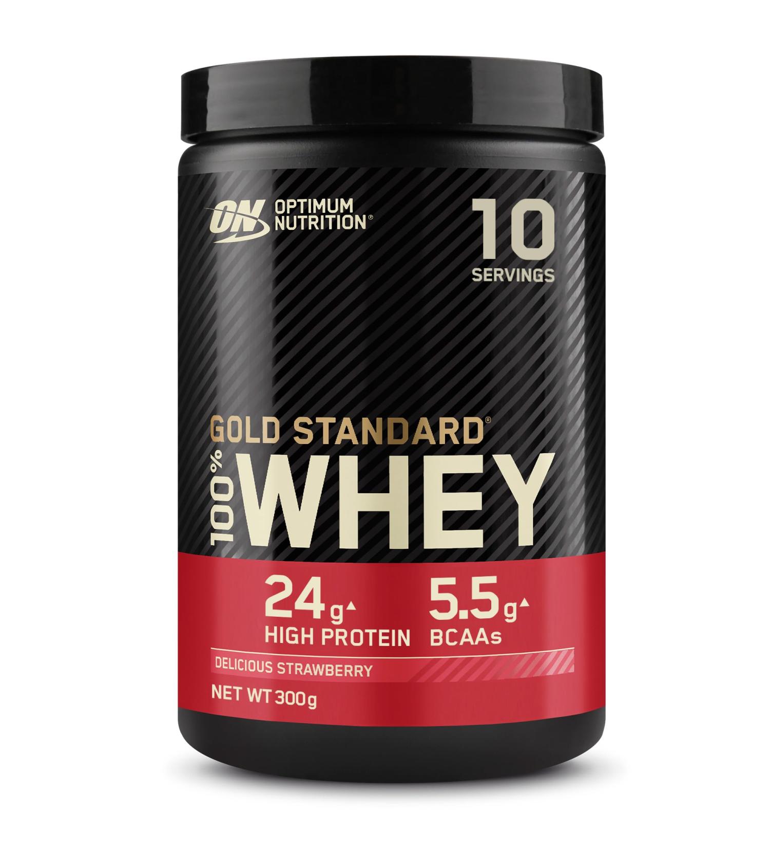 Optimum Nutrition | 100% Whey Gold Standard (300g) | Whey Protein | Whey Gold Small - Buy Online on GoSupps.com