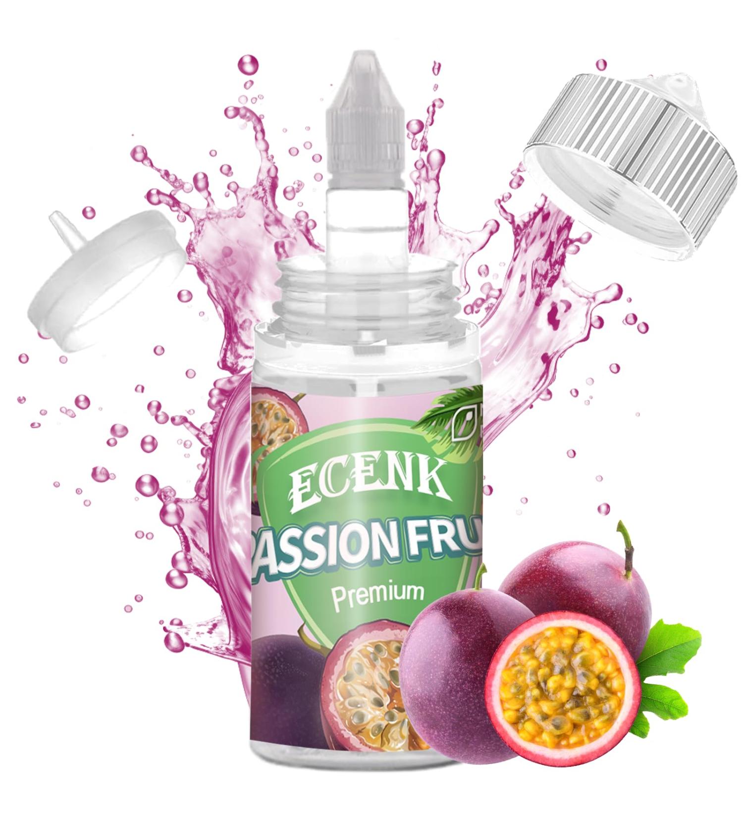 Ecenk Food Flavoring Passion Fruit 30 ml Intense Flavor Food Taste Drops High Dosed for Baking Food Nebulizers Smoke Machines DIY Bottle of 100 - Buy Online on GoSupps.com
