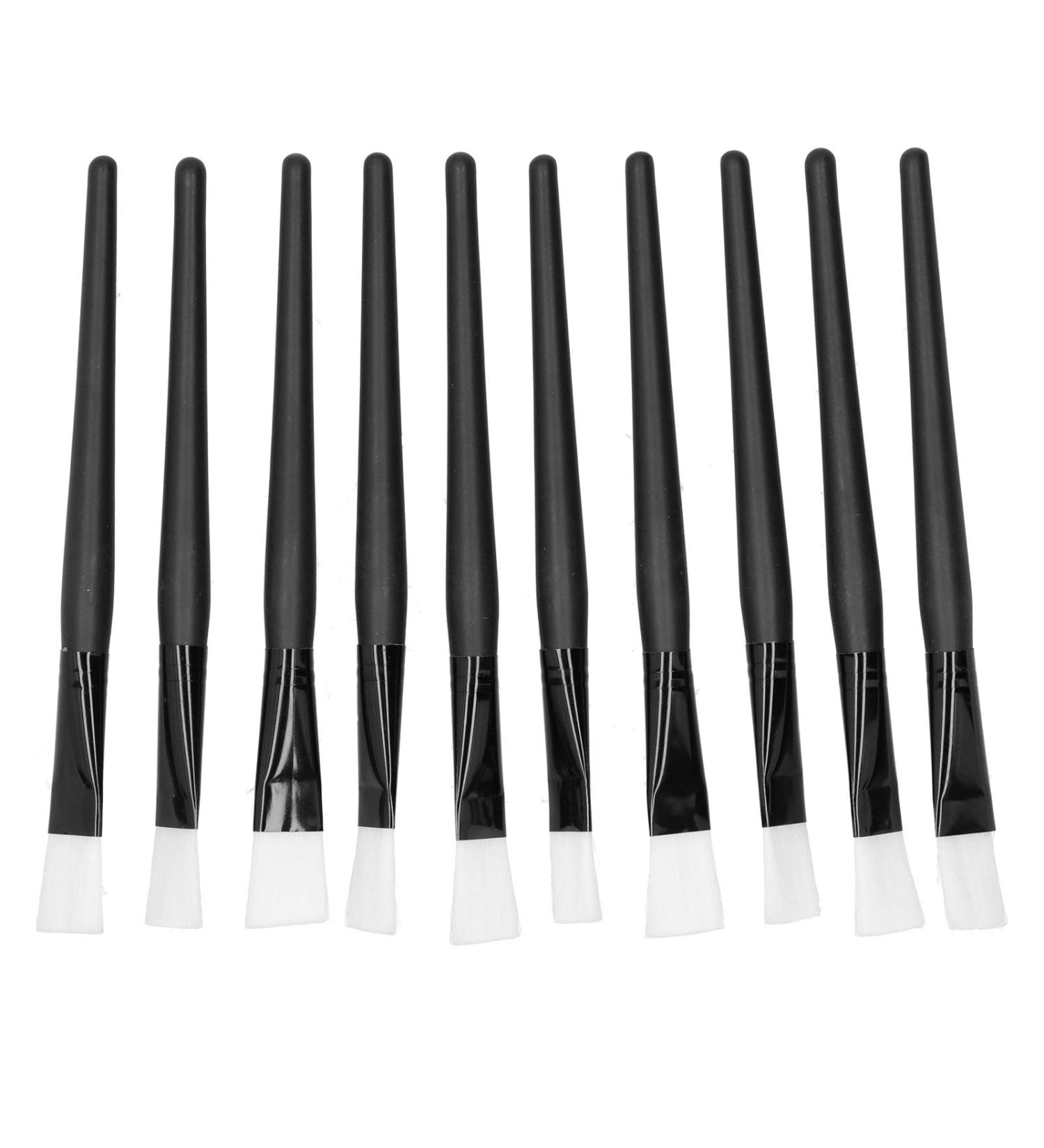 YAOGOHUA DIY Face Mask Brush Soft Hair Wood Handle Facial Mud Mask Mixing Applicator Brush (Black) - Buy Online on GoSupps.com