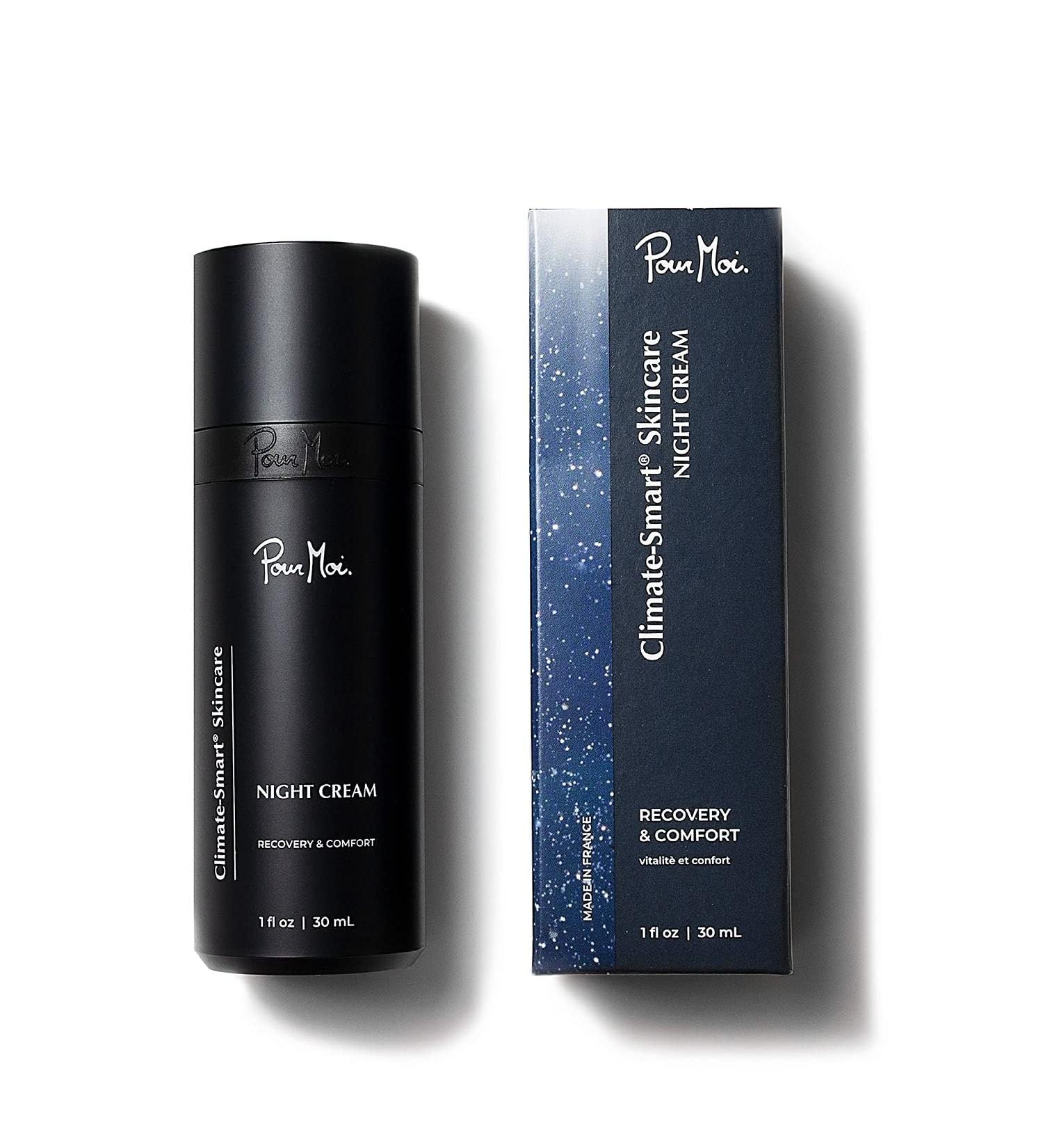 Pour Moi Night Retinol Cream with Hyaluronic Acid | Anti-Aging Hydrating Night Cream | Climate-Smart Geo-HydraD Complex | Luxurious Skin Beauty While You Sleep - Buy Online on GoSupps.com