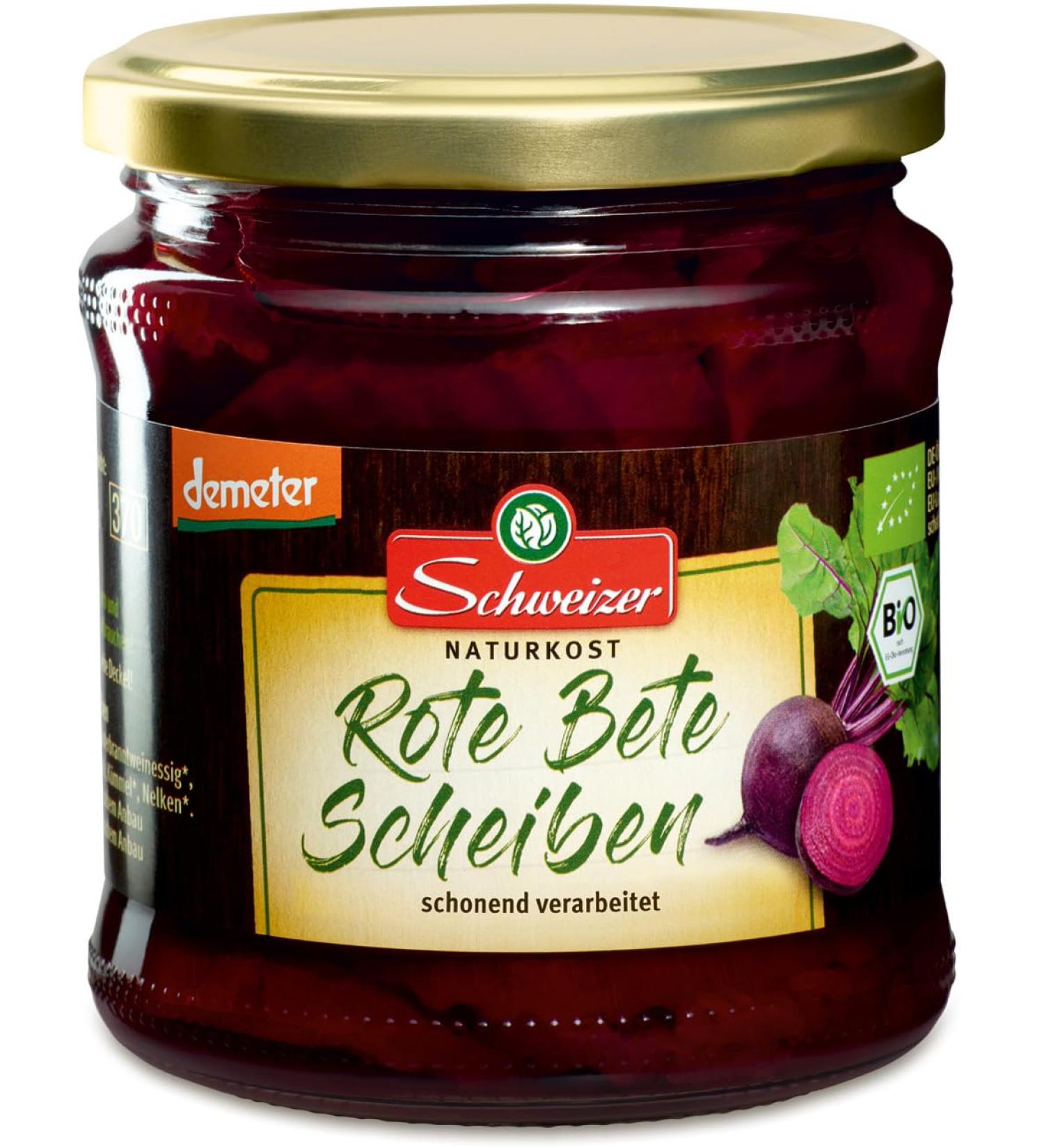 Swiss organic demeter beetroot slices (2 x 330 gr)