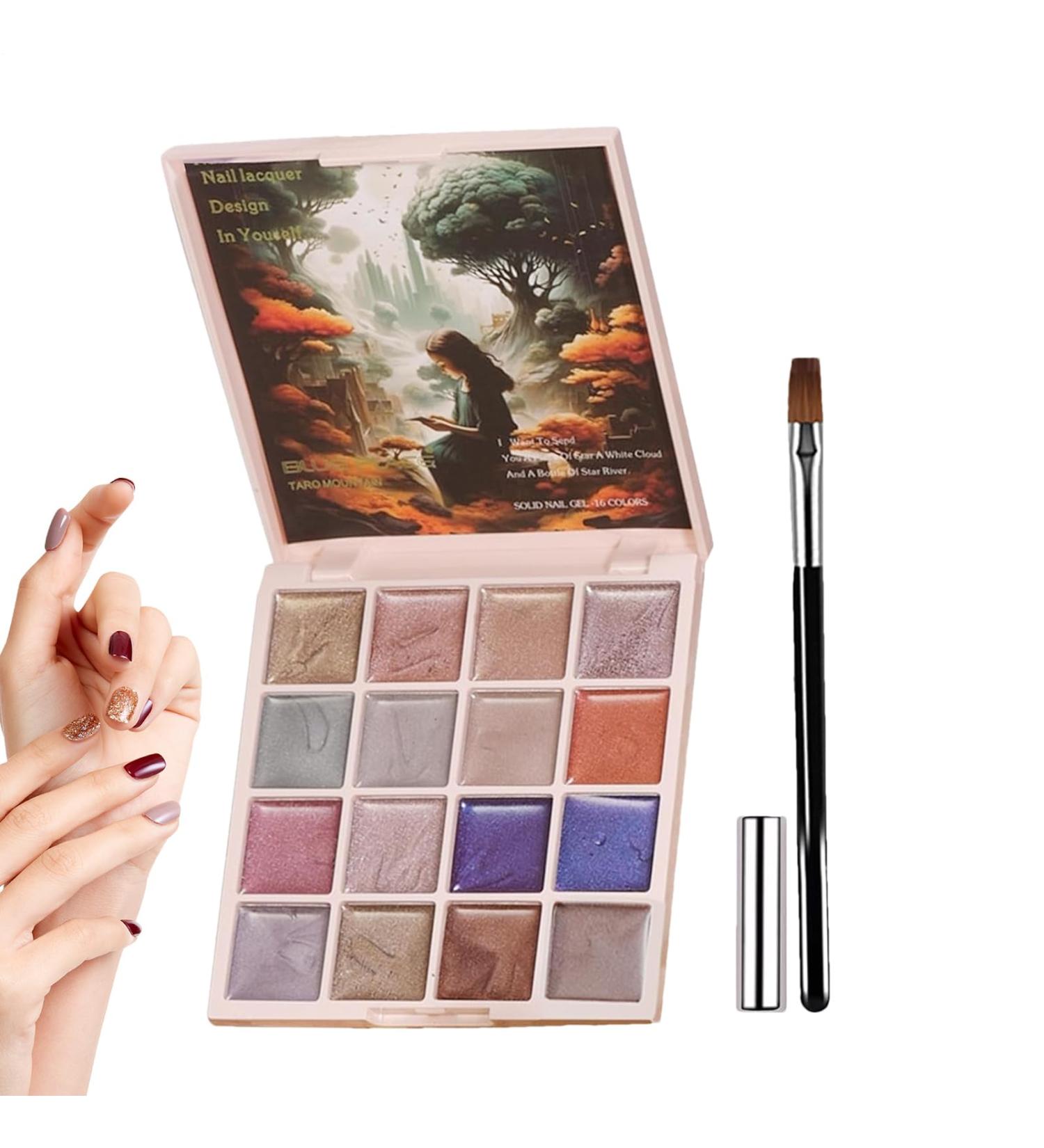  G n rique Solid Gel Polish Cream Gel Palette 22.4g Cat s Eye Manicure Art Magnetic Glitter Finish Authentic Long-Lasting Shine for Girls Summer Looks & Valentine s Day Nails - Buy Online on GoSupps.com