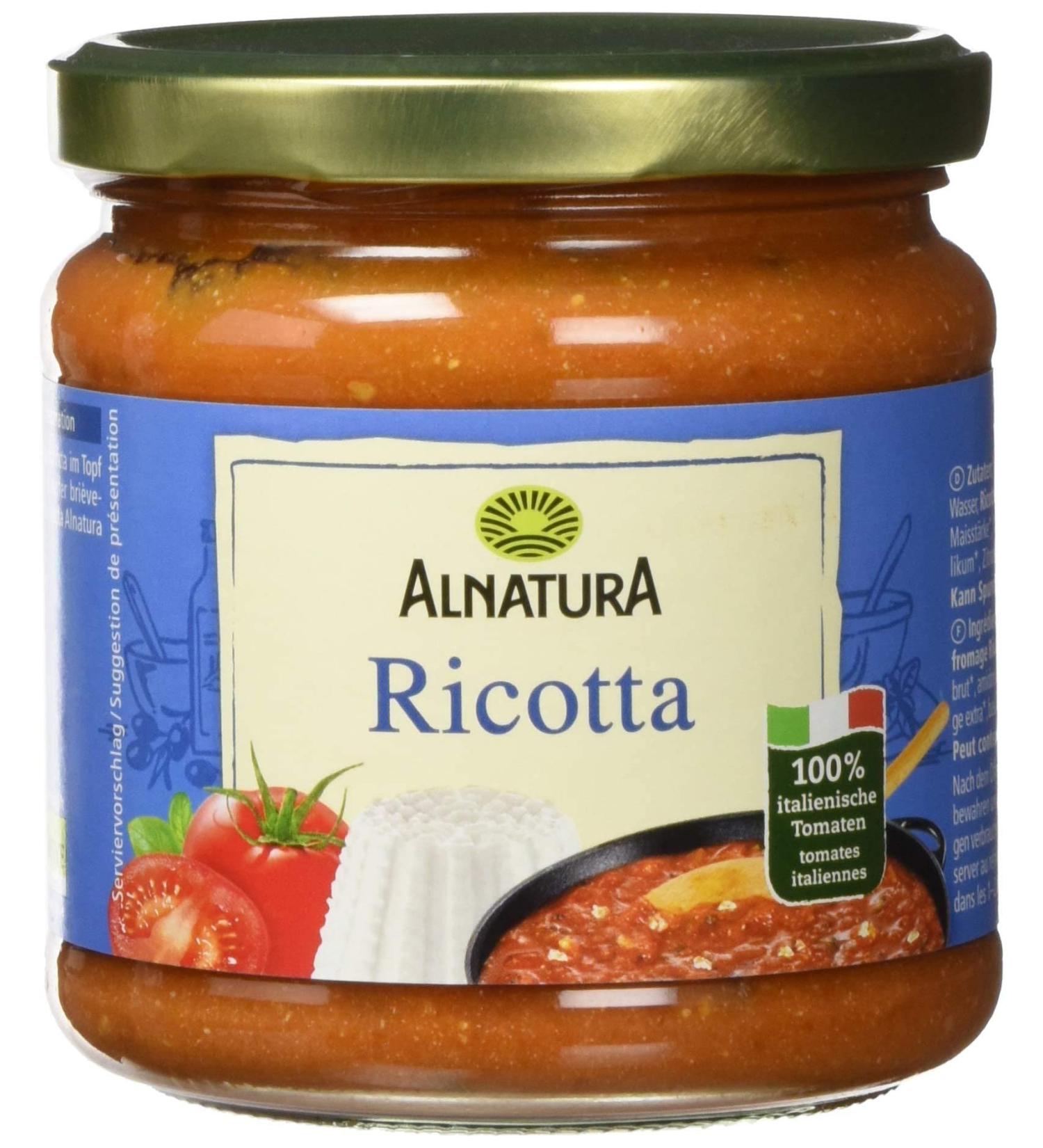 Alnatura Tomato Sauce with Ricotta 350 ml - Premium Italian Flavor | Shop Internationally - Buy Online on GoSupps.com