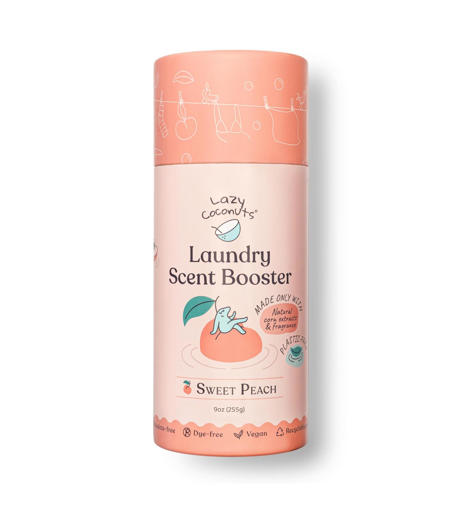 Sweet Peach Laundry Beads | Eco-Friendly Plastic-Free Natural Scent Boosters | Zero Waste Recyclable Carbon Negative - Buy Online on GoSupps.com
