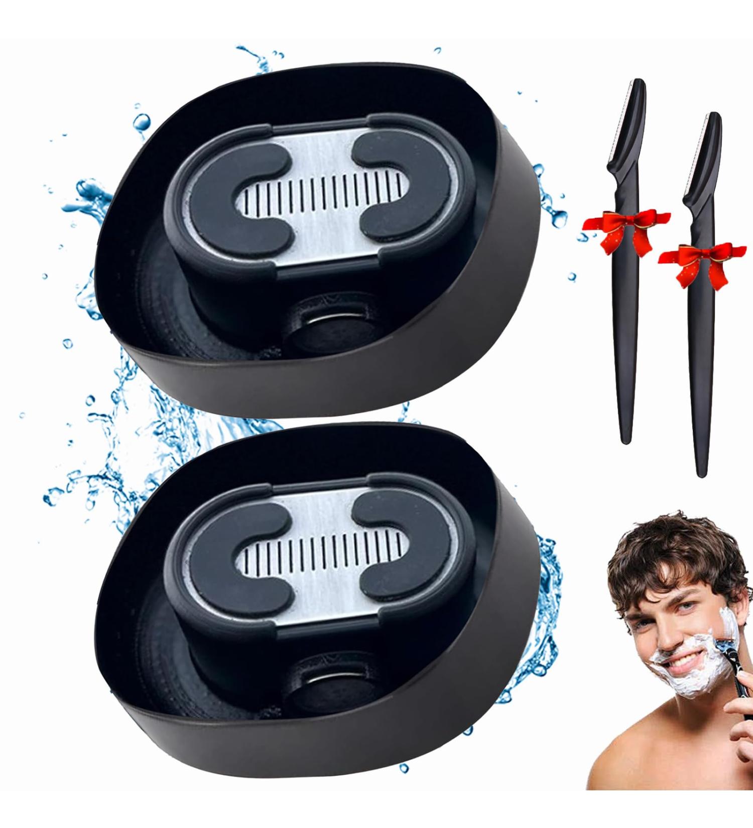 Razor Rinser - Clean Your Razor Efficiently Shaving Razor Rinser Manual Push-Type Razor Rinser Razor Cleans No Electricity Required Save Water And Ditch The Sink (2) - Buy Online on GoSupps.com