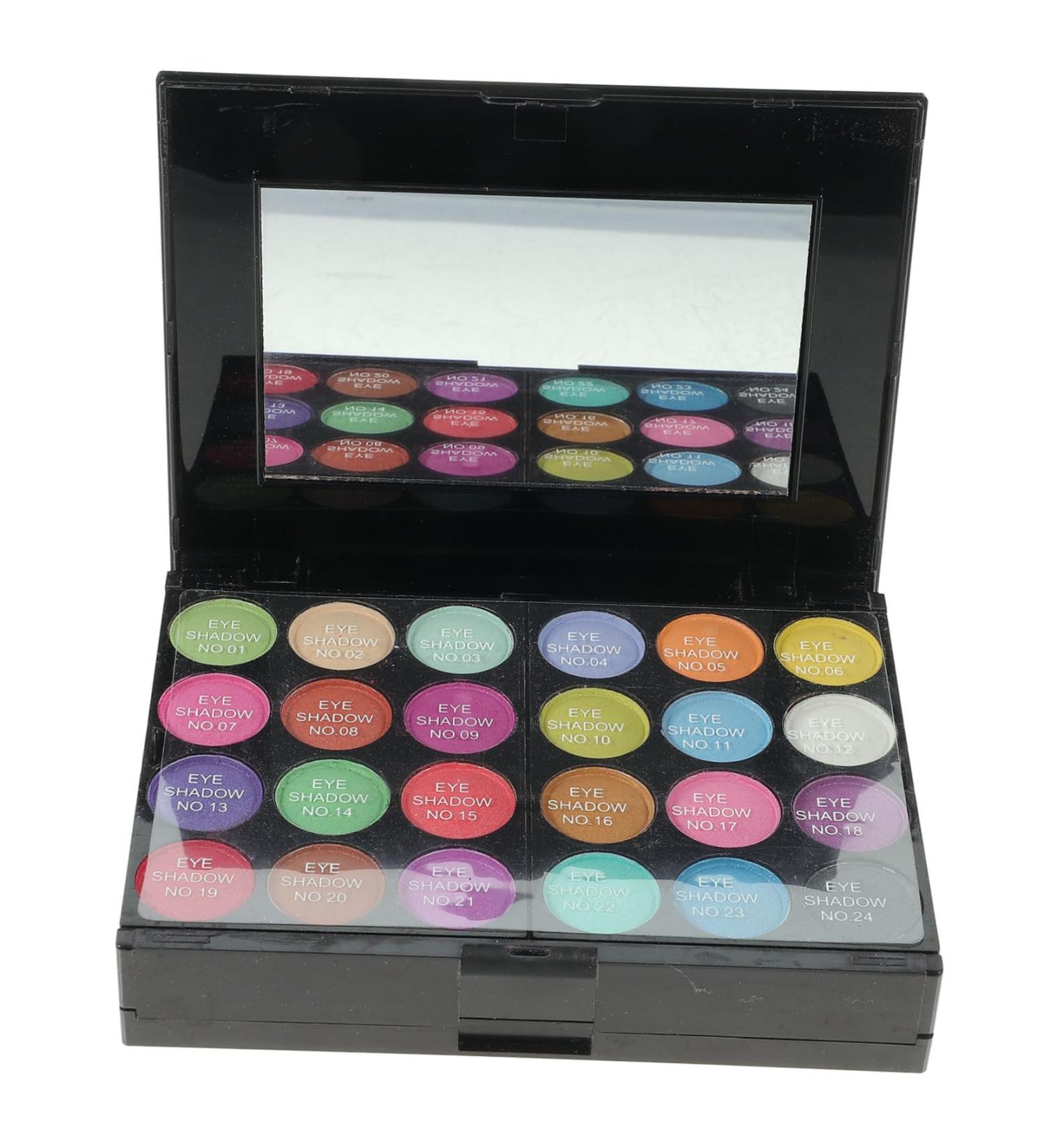 Beavorty 4 Makeup Blush Makeup Lipstick Eyeshadow Palette Makeup Kit Lip Gloss Blush Makeup Kit Powder Makeup Box Eyeshadow Suite medium as shown - Buy Online on GoSupps.com