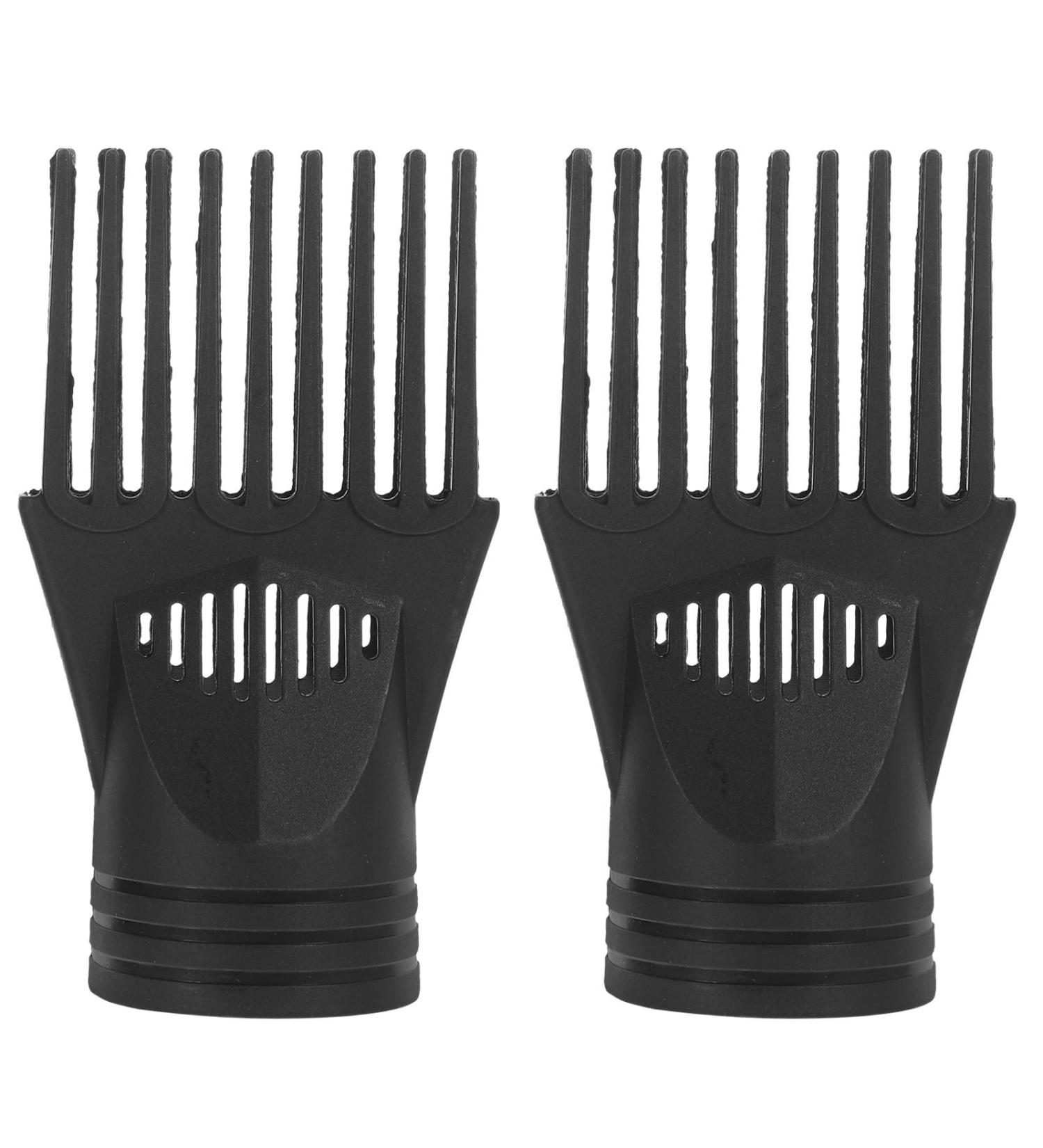 PACKOVE 2pcs Hair Dryer Comb Black Comb Hair Dryer Narrow Concentrator Universal Blow Dryer Comb Attachment (Bottom Diameter 5 CM) - Buy Online on GoSupps.com