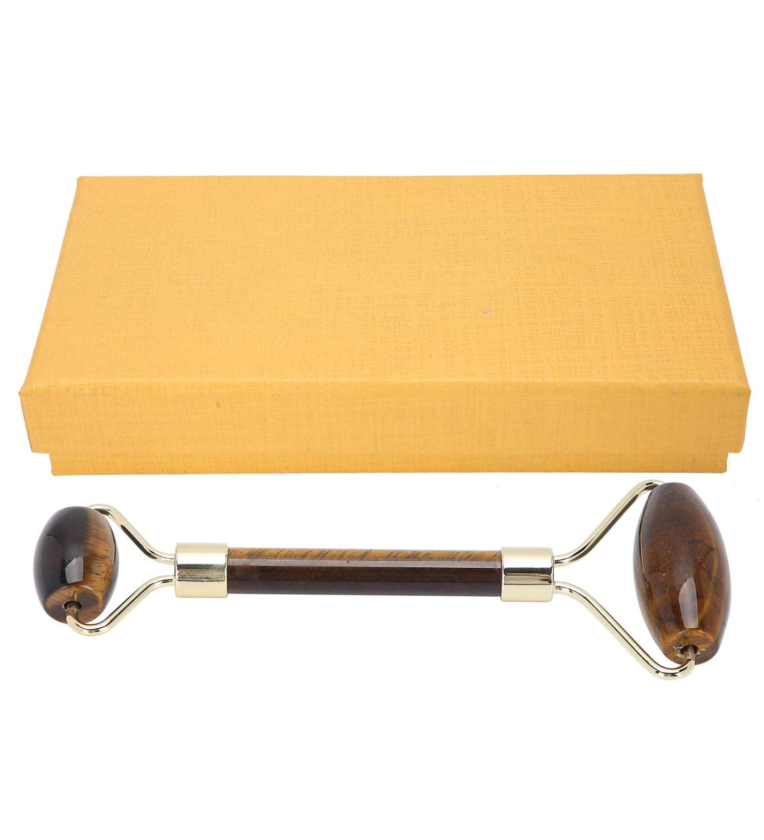 Buy Verdant Touch Jade Roller | Anti-Aging Massage Tool for Skin Lifting & Wrinkle Reduction | Natural Obsidian Beauty Device - Buy Online on GoSupps.com