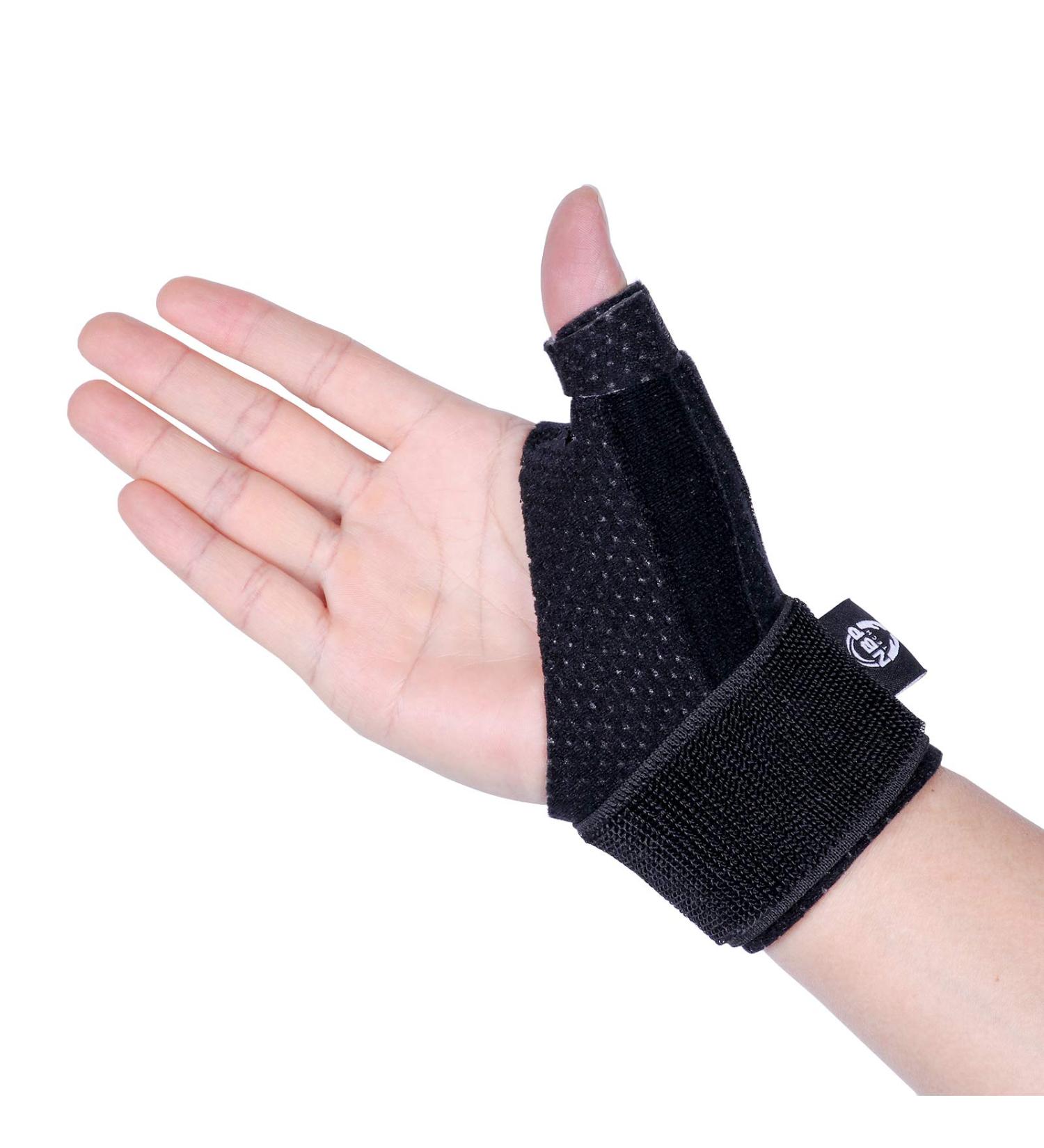 Dr.Welland Reversible Thumb & Wrist Stabilizer Splint - Pain Relief for BlackBerry Thumb, Trigger Finger, Arthritis - Ideal for Tendonitis, Carpal Tunnel - Lightweight & Breathable - S/M - Buy Online on GoSupps.com