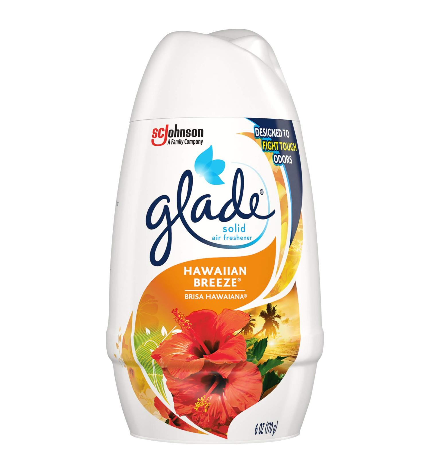 Glade Solid Air Freshener Deodorizer Hawaiian Breeze 6 Oz | Home & Bathroom - Buy Online on GoSupps.com