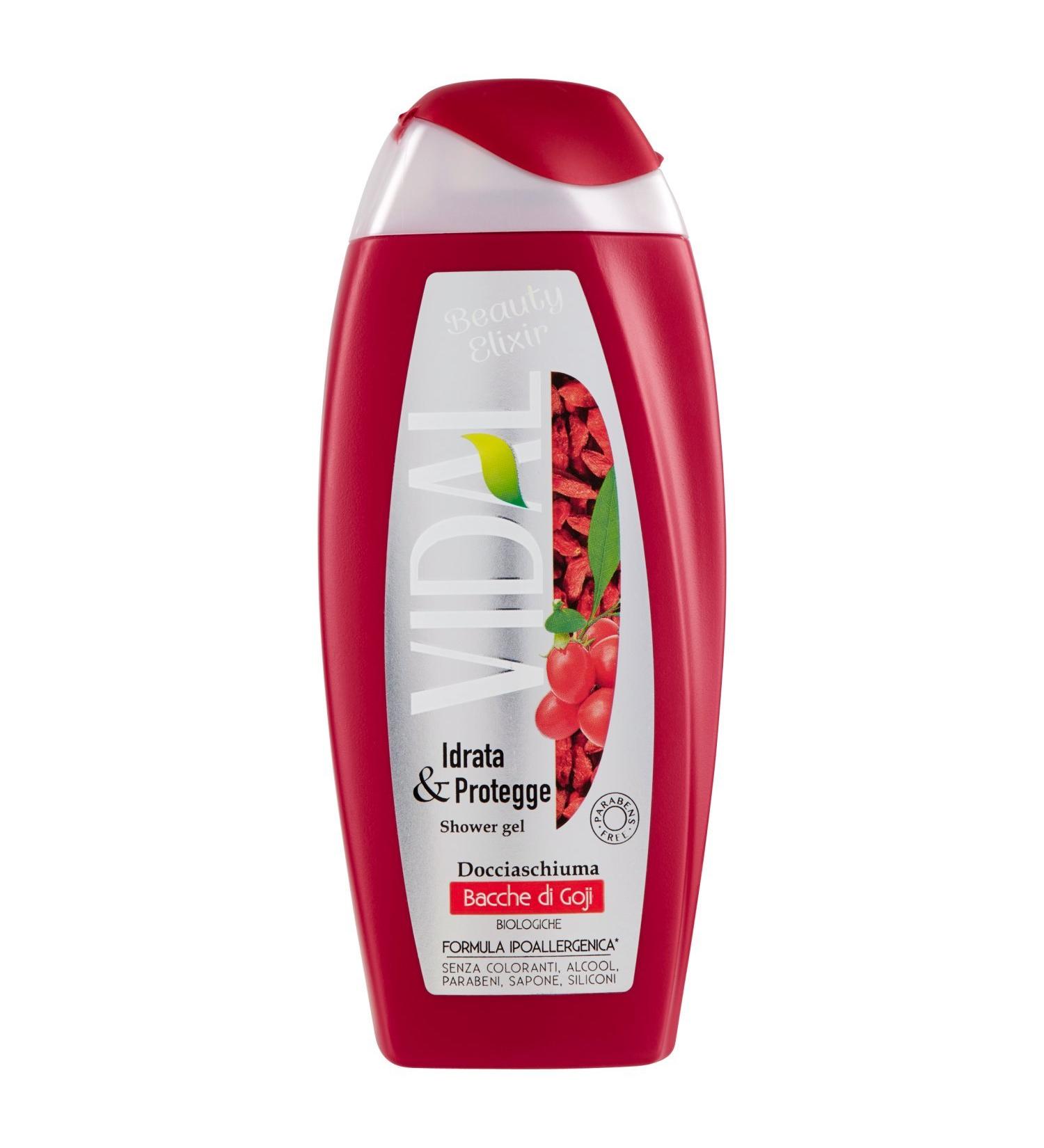  Sconosciuto Vidal Shower Gel 250ml Goji Berries - Buy Online on GoSupps.com