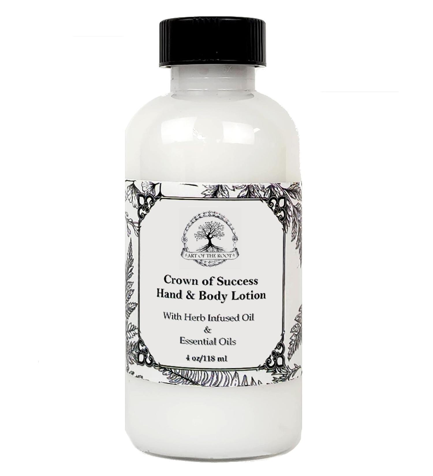 Crown of Success Hand & Body Lotion 4 oz | Prosperity Luck & Abundance | Wiccan Pagan Conjure Spirituality