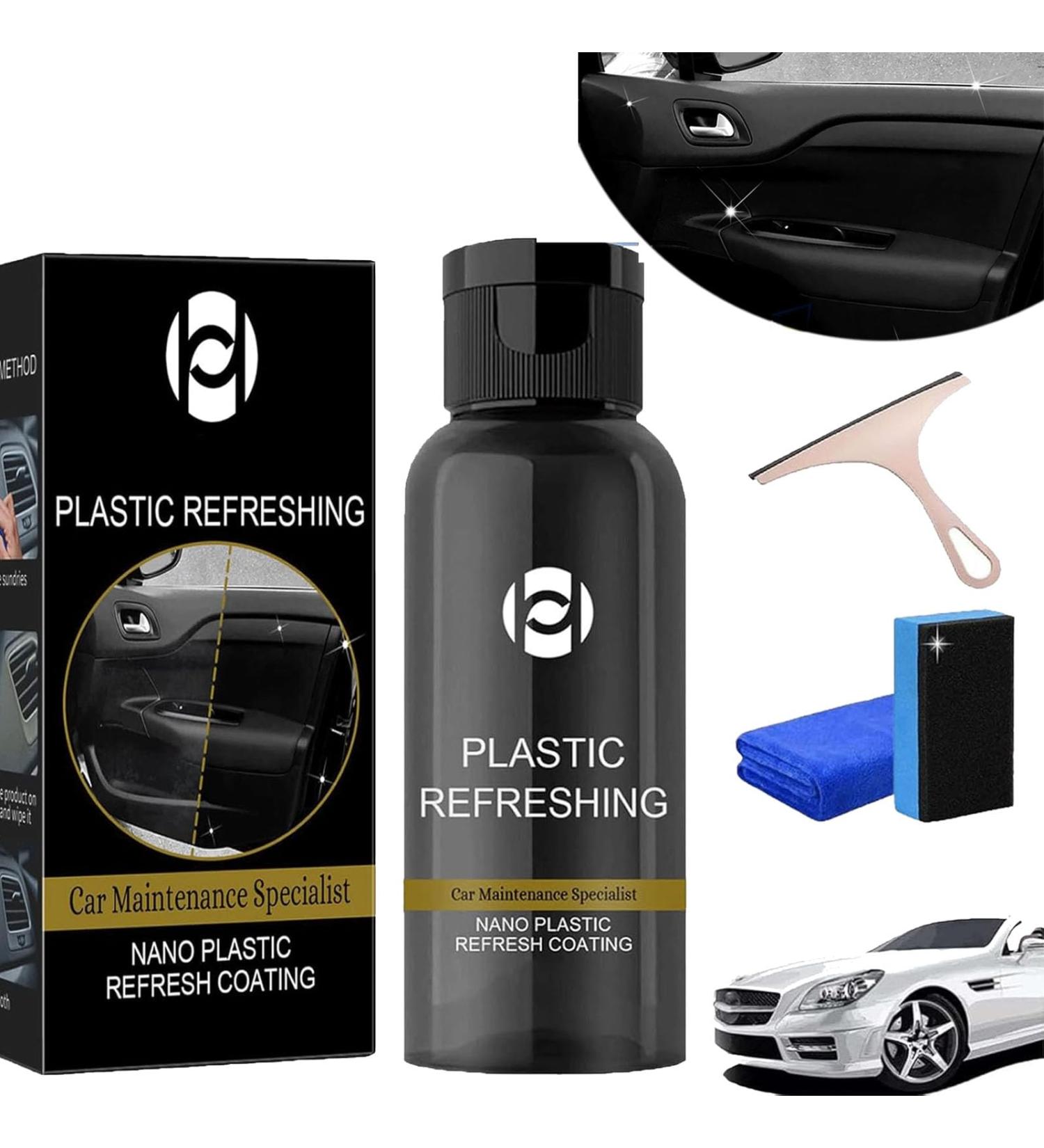 Plastic Revitalizing Coating Agent Ouhoe Plastic Refreshing Crystal Coating for Car Plastic Parts Nano Coating Agent for Car Quick Restorer (1pcs-30ml) - Buy Online on GoSupps.com
