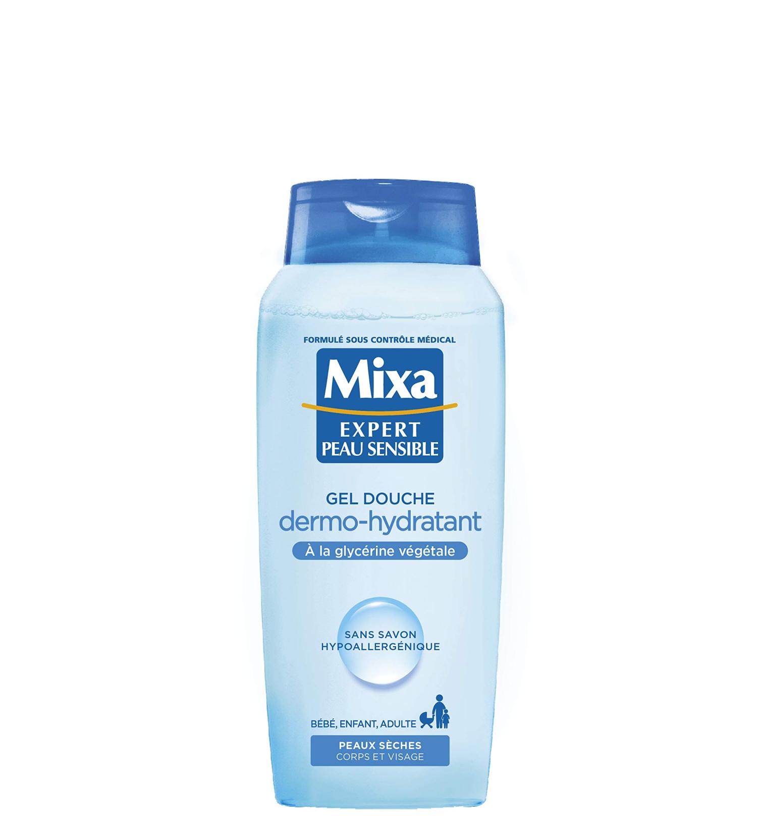 Mixa Dermo-Hydrating Shower Gel with Vegetable Glycerine 400 ml