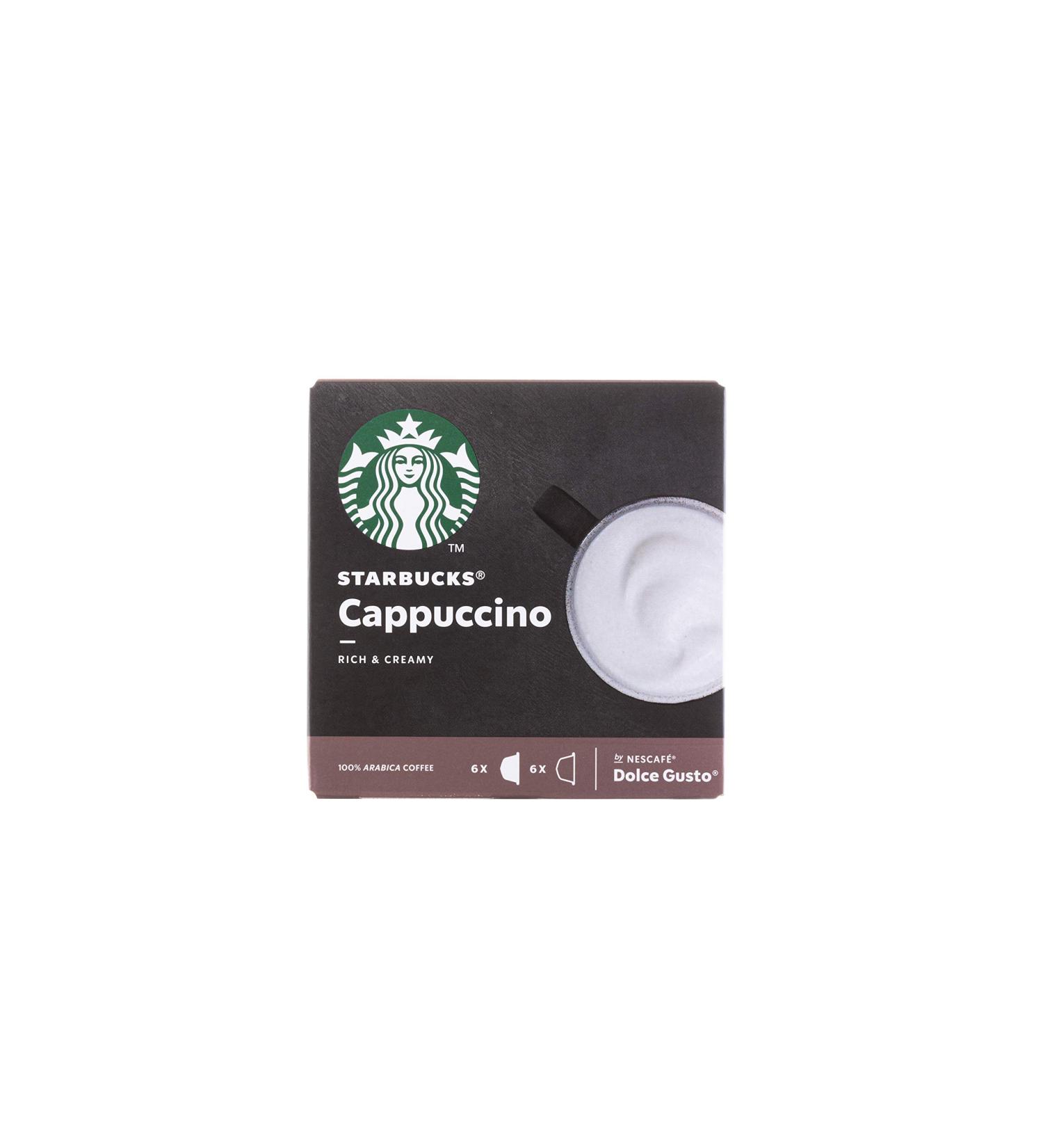  STARBUCKS Nestle Dolce Gusto Starbucks Cappuccino 12 capsules - Buy Online on GoSupps.com