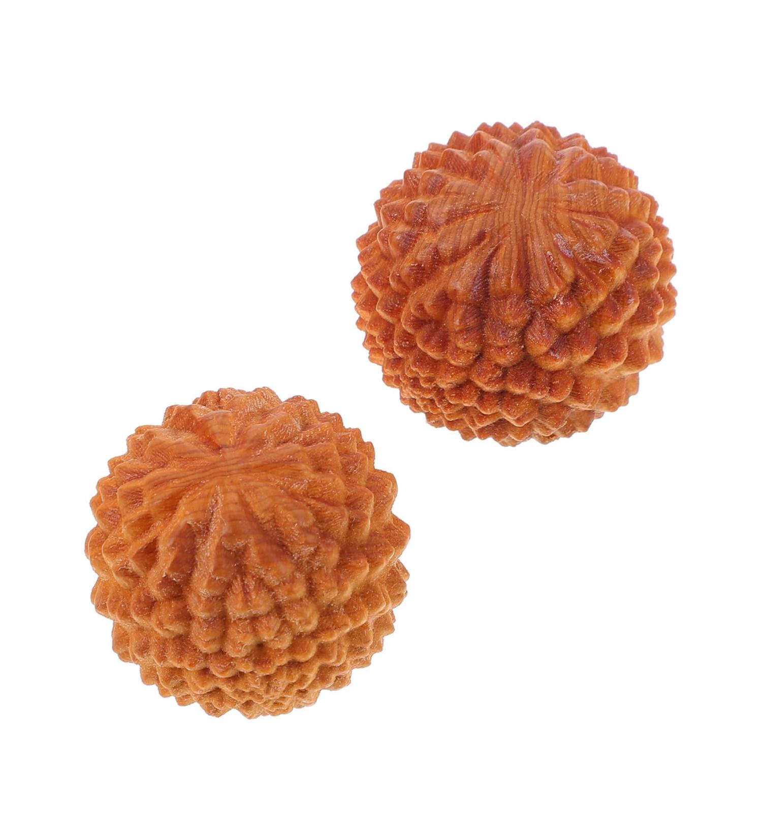 Beavorty 2-in-1 Massage Ball | Premium Decompression & Fitness Tool | Wooden Gymnastics & Handball Training Gear - International Shipping Available - Buy Online on GoSupps.com