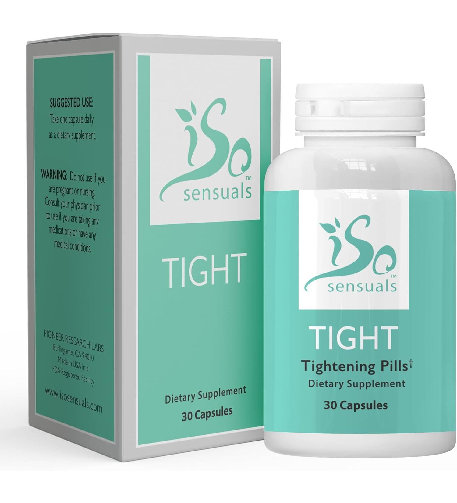 IsoSensuals TIGHT Vaginal Tightening Pills - 30 Count Bottle - Buy Online on GoSupps.com