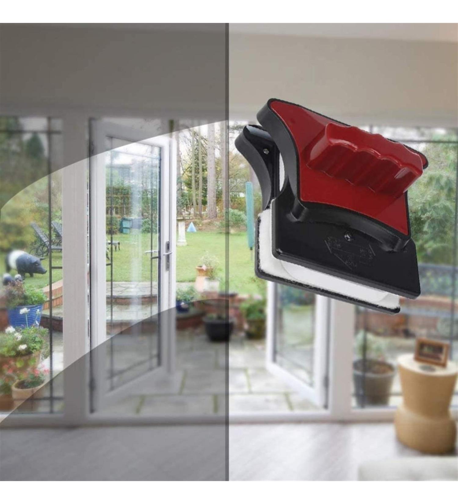 Double Sided Window Cleaner Glass Wiper Cleaning Brushes for Washing Windows Household Cleaning Tools - Buy Online on GoSupps.com