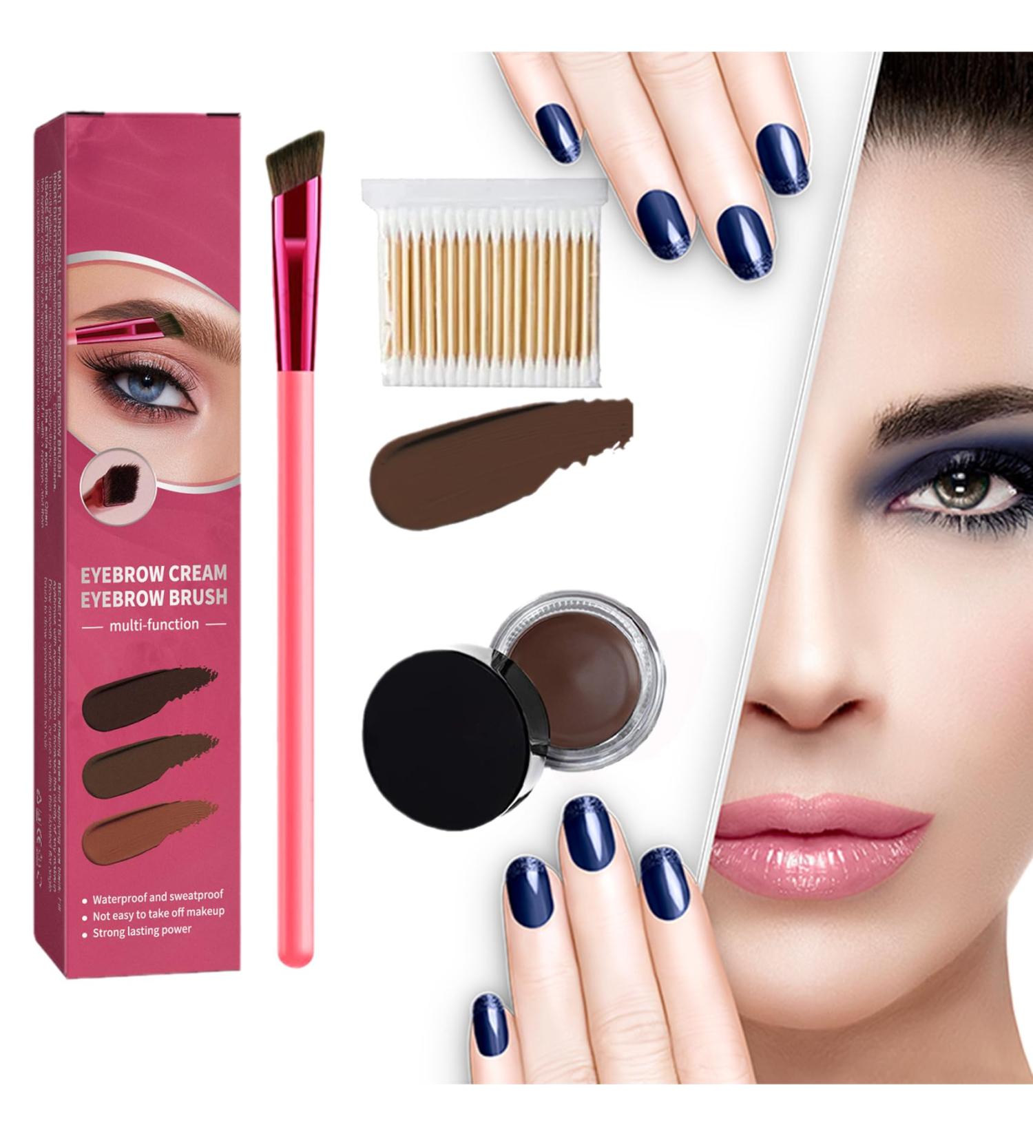 4D Laminated Eyebrow Home Grooming Kit Home Eyebrow Care Kit 4D Laminated (Dark Brown) - Buy Online on GoSupps.com