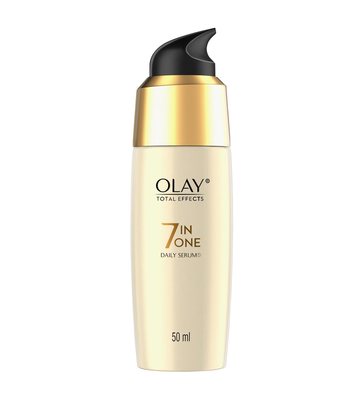 Olay Total Effects 7-in-1 Anti-Aging Serum 50ml - Best Anti-Aging Serum for Youthful Skin | Buy Internationally - Buy Online on GoSupps.com