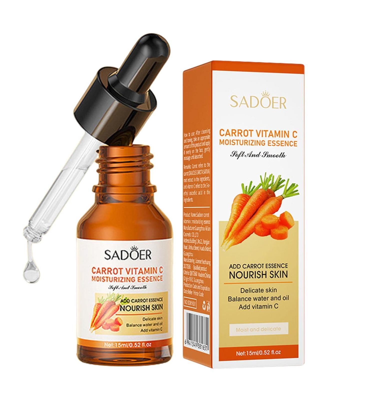  Teksome Vitamin C Facial Serums - Anti-Aging Serums 15 ml Firming Facial Moisturizer Helps Firm Smooth and Nourish the Face Eliminate Dark Spots Teksome - Buy Online on GoSupps.com