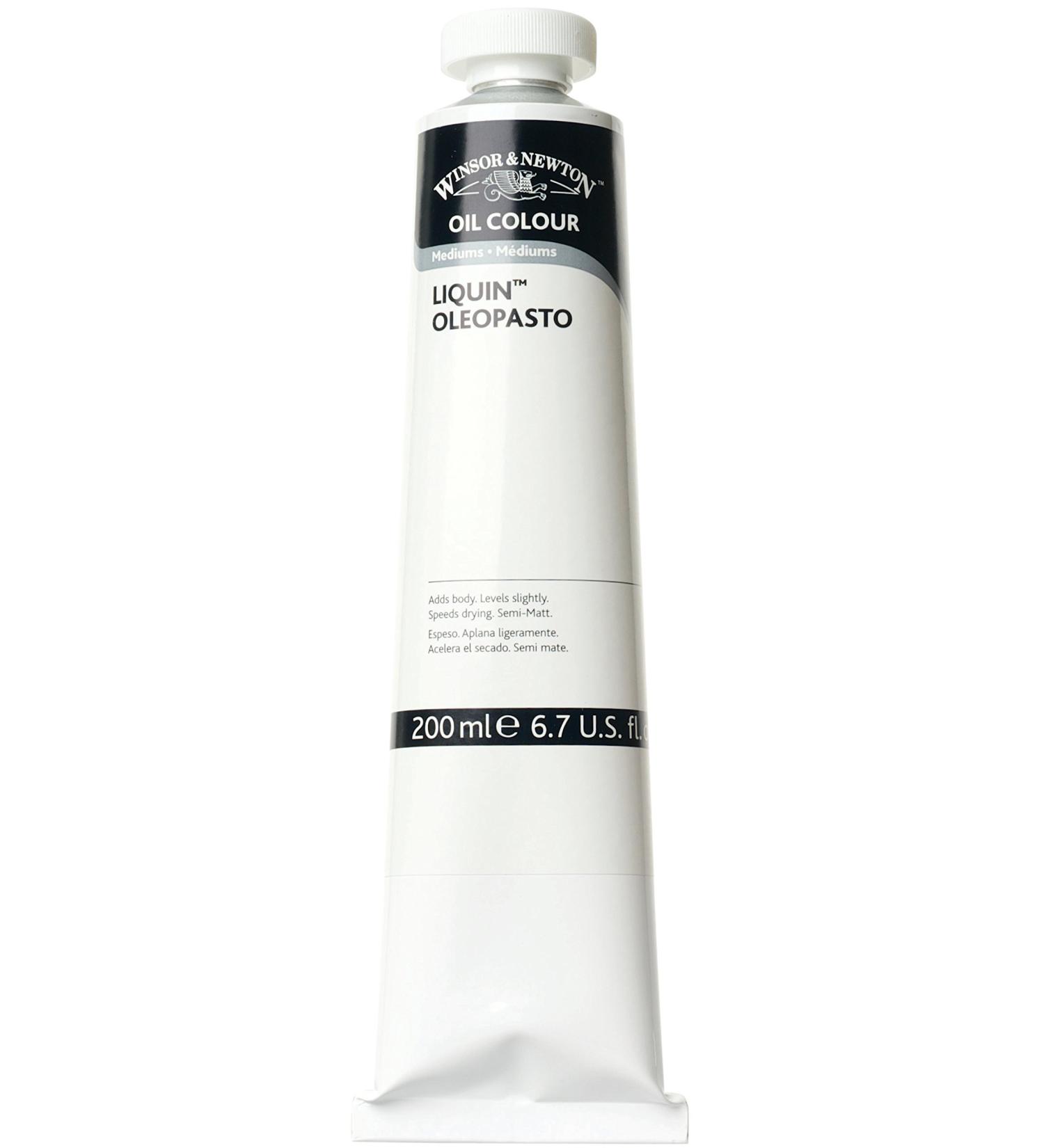 Winsor & Newton Liquin Oleopasto Medium  200ml (6-oz) tube 6-oz Tube Liquin Oleopasto