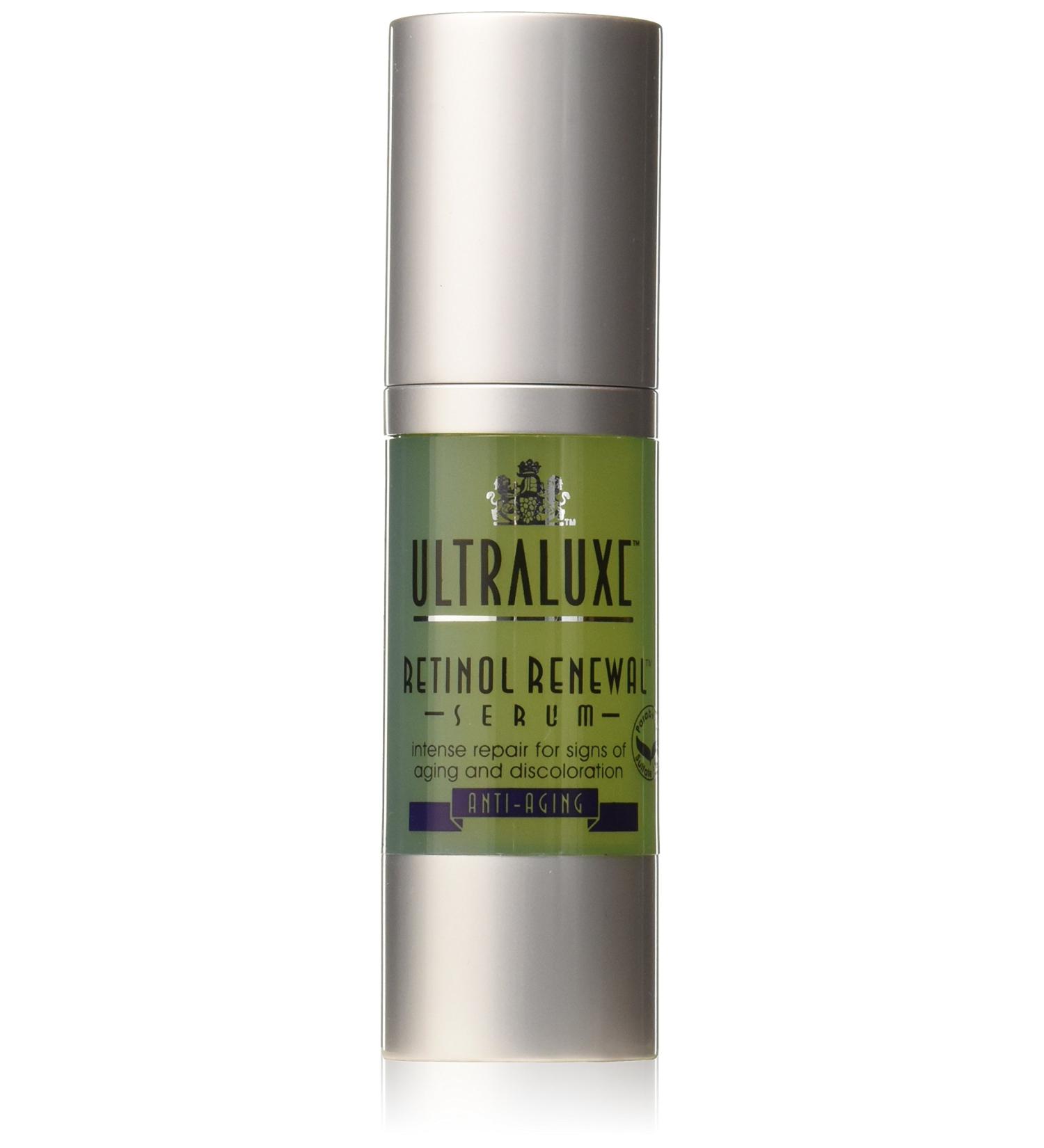 ULTRALUXE SKIN CARE Anti-Aging Retinol Renewal Serum 1 Fl Oz