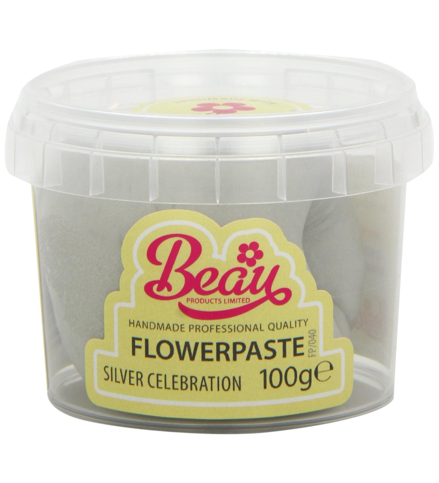 Beau Products Silver Celebration Flowerpaste 100 g - Buy Online on GoSupps.com