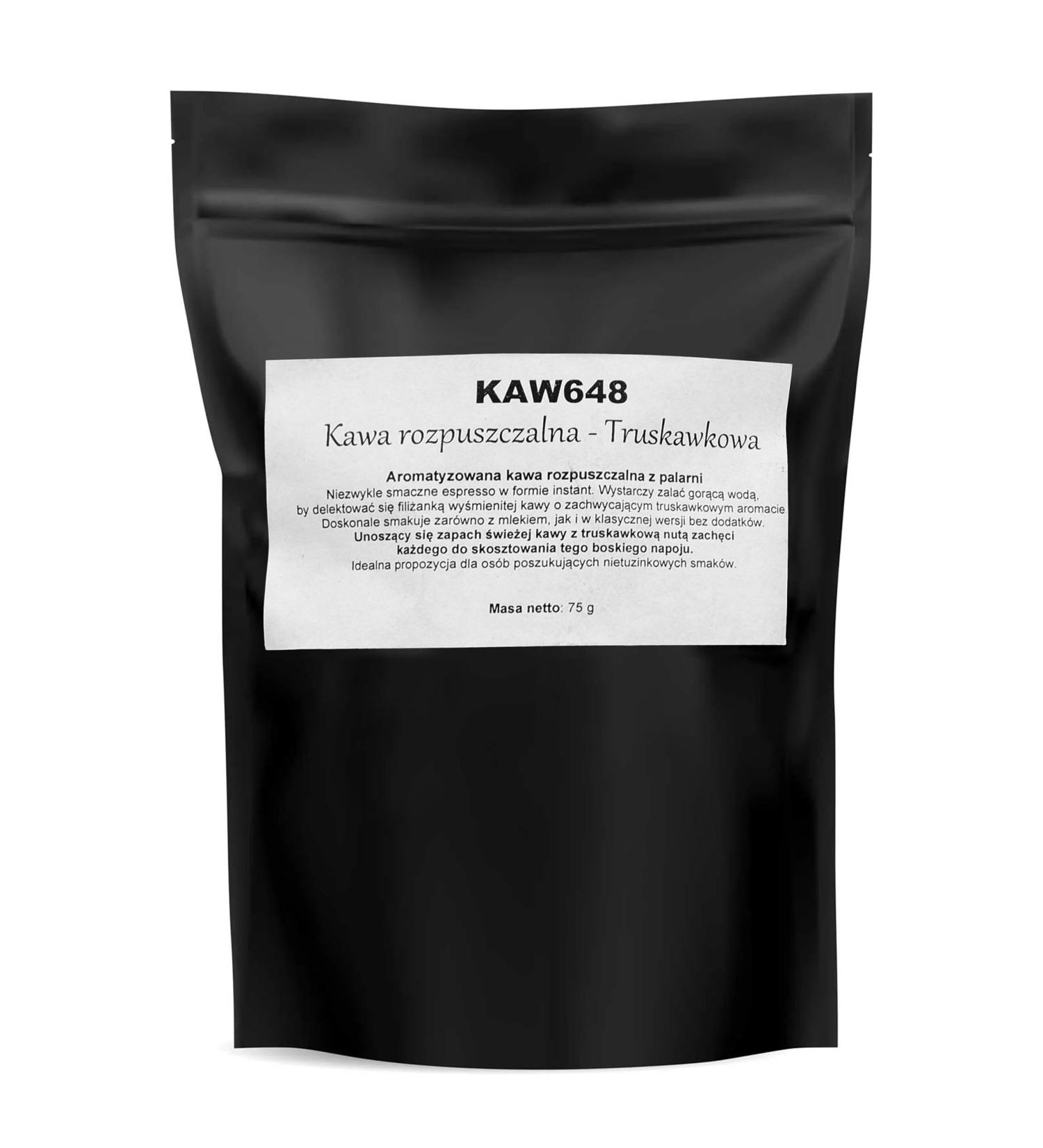 Roaster's Flavored Instant Coffee 75g (1x75g Strawberry) - Buy Online on GoSupps.com