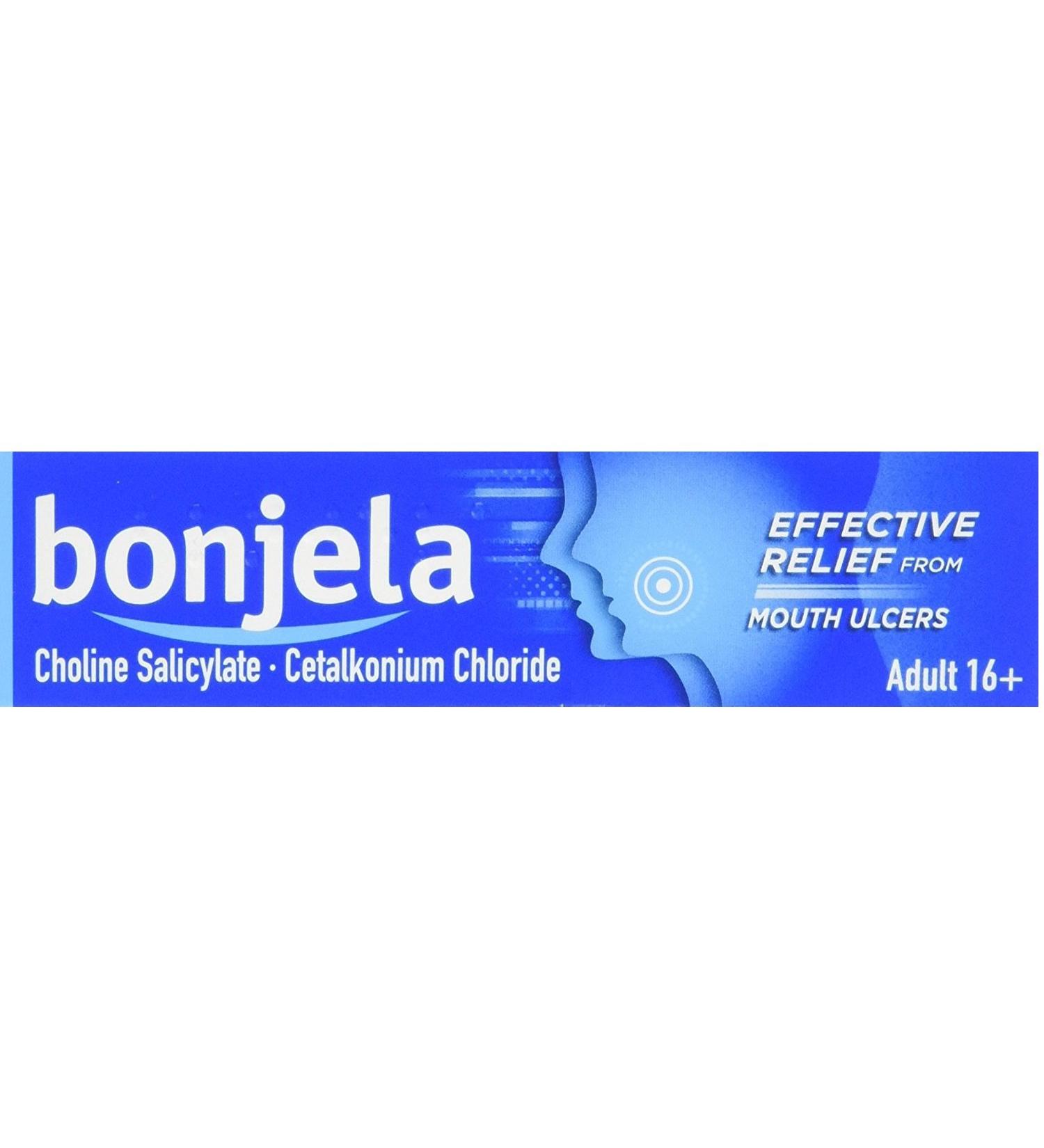 BONJELA Adult Sugar-Free Mouth Pain Relief Gel for Ulcer 15g - Fast-Acting Relief - Buy Online on GoSupps.com