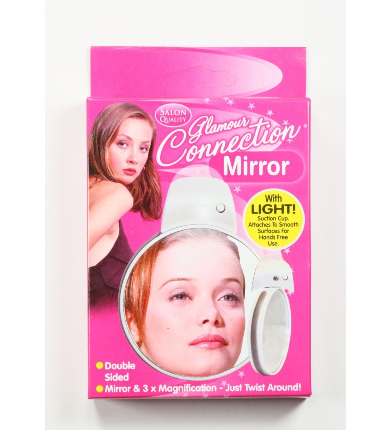 PMS 2 SIDED LIGHT UP MIRROR IN PVC COATED PRINTED BOX