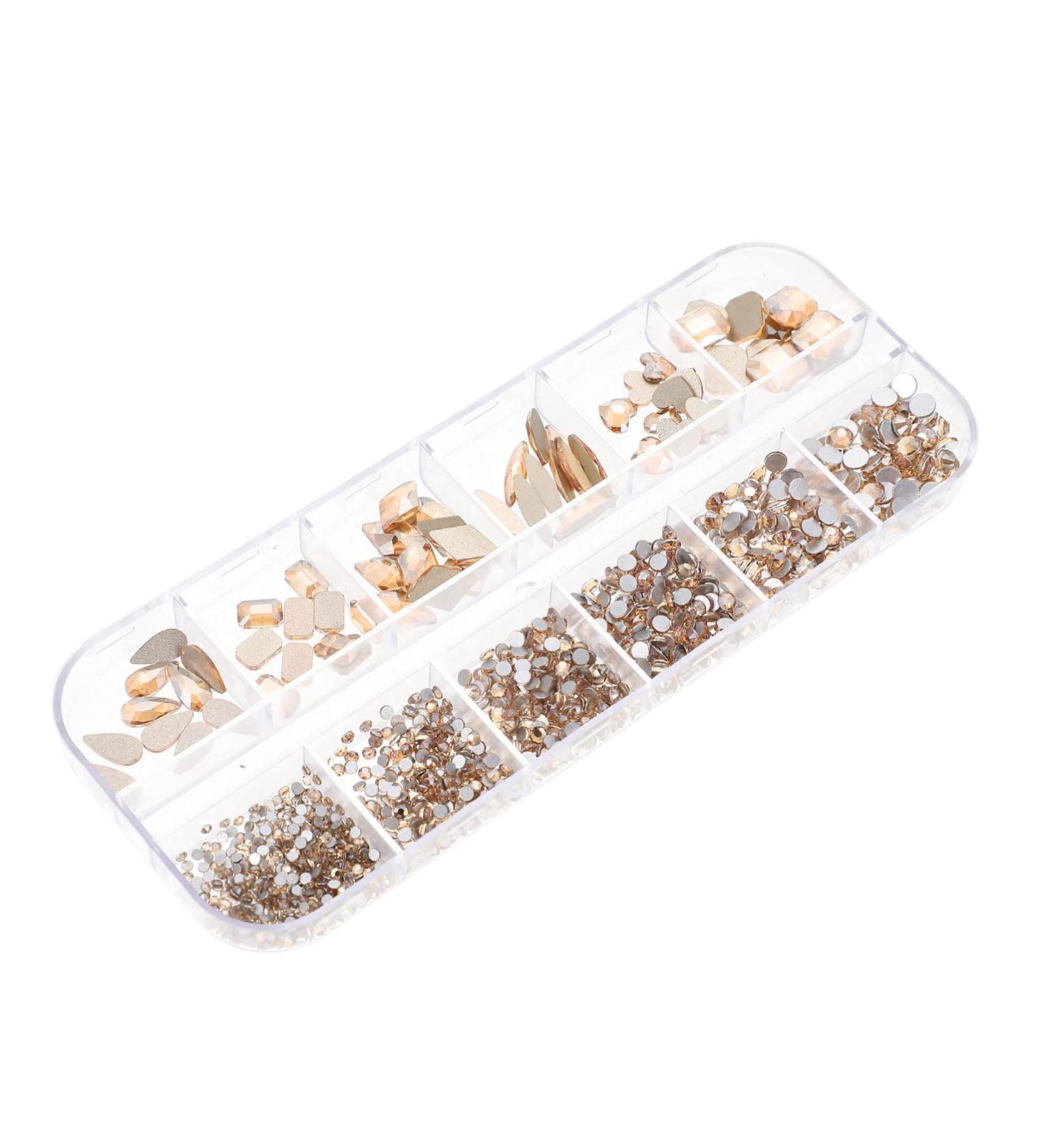 Beavorty 1 Box Nail Art Flat Drill Crystal Nail gems Nail Art Decors Rhinestone Nail Charms Flatback Nail Rhinestones Nail Jewels Rhinestones Nail Ornament Shaped Drill Girl Glass - Buy Online on GoSupps.com
