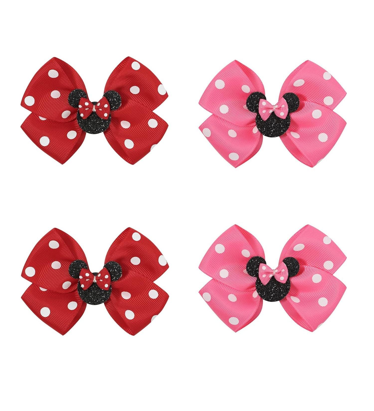 Hair Clips for Girls Hair Bows Girls Pink Hair Bows Hair Scrunchie for Women Girls Hair Accessories Cosplay Accessories for Carnival Headpiece Party Supplies (Pink D) - Buy Online on GoSupps.com