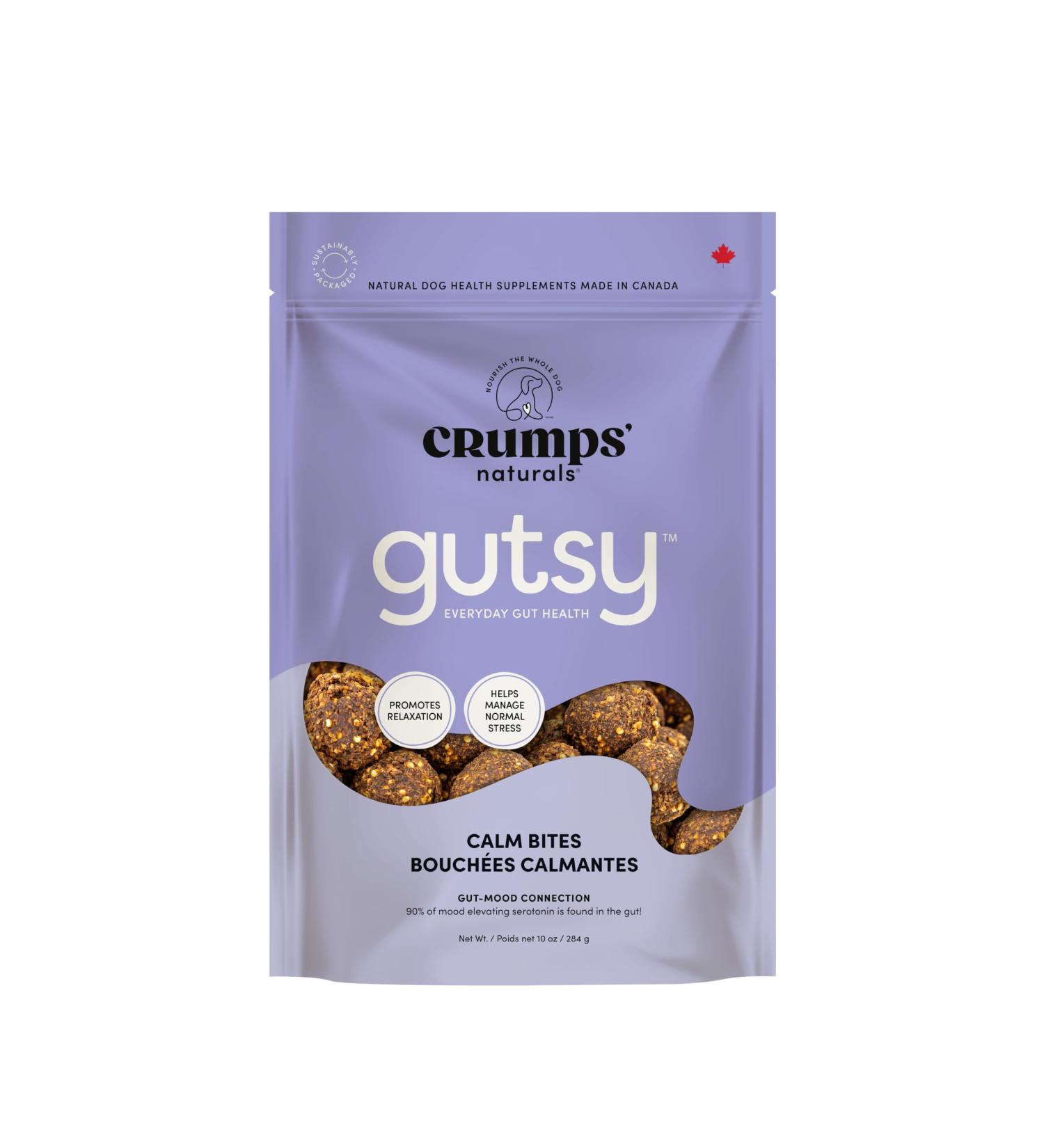 Crumps' Naturals Gutsy-Calm Bites 10oz/284g - Buy Online on GoSupps.com