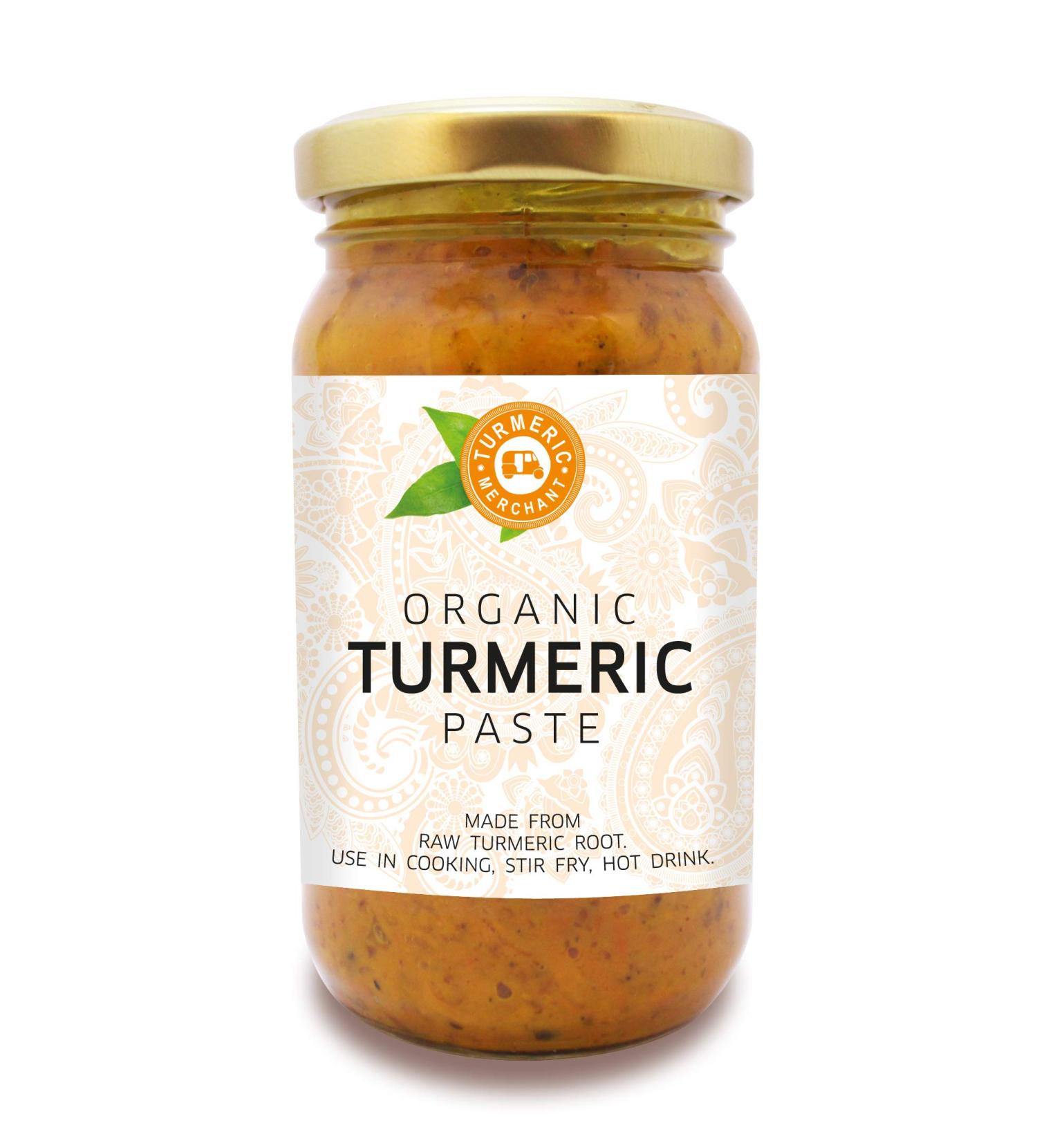 Organic Turmeric Paste - Potent for Health and Wellness - One Jar to Boost Your Immunity and Enhance Your Recipes Convenient and Delicious Way to Enjoy the Health Benefits of Turmeric 200g (3 * 200g)