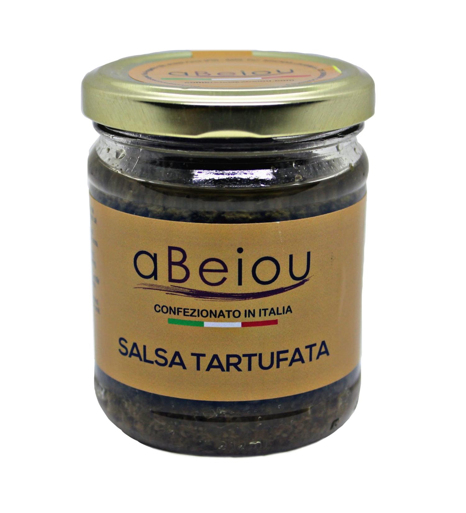 aBeiou. Truffle sauce 170g extra gourmet product 100% Italian black summer truffle and mushroom sauce homemade ready to use vegan vegetarian gluten free gifts - Buy Online on GoSupps.com