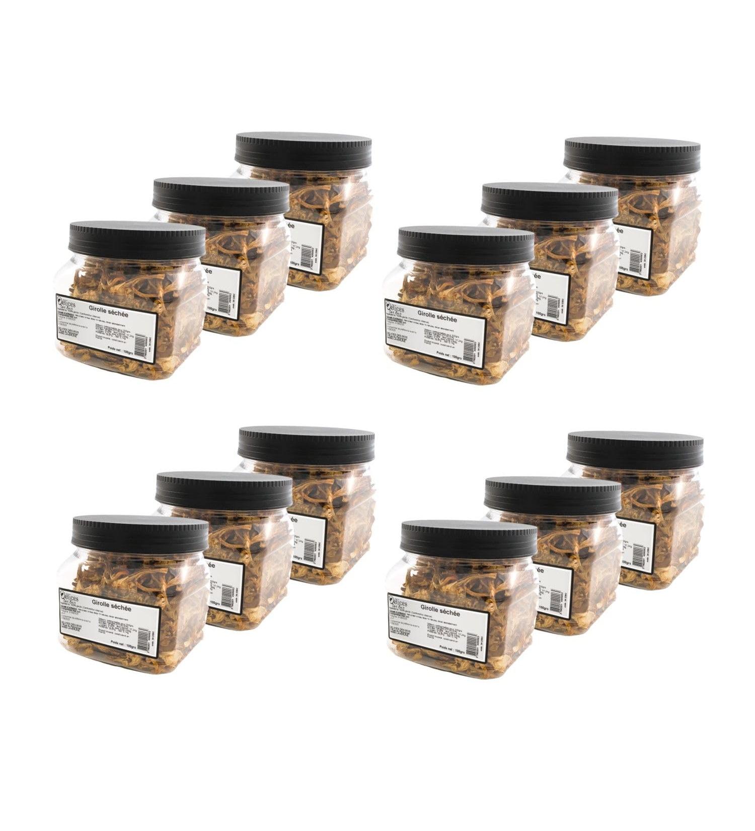 Lot 12x Girolle - Pot 100g