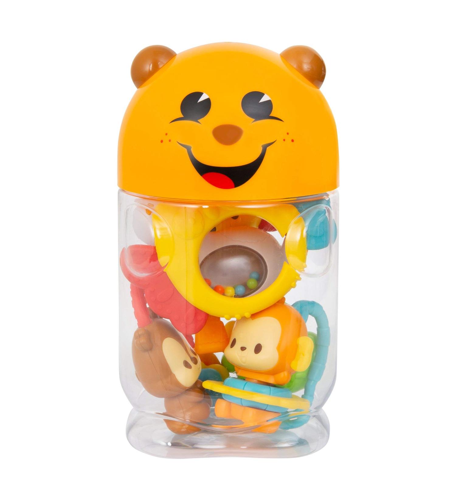 Baby Trend Smart Steps Tiny Nibbles 5-Pack Teething Toys Multi - PT06D61A - Buy Online on GoSupps.com