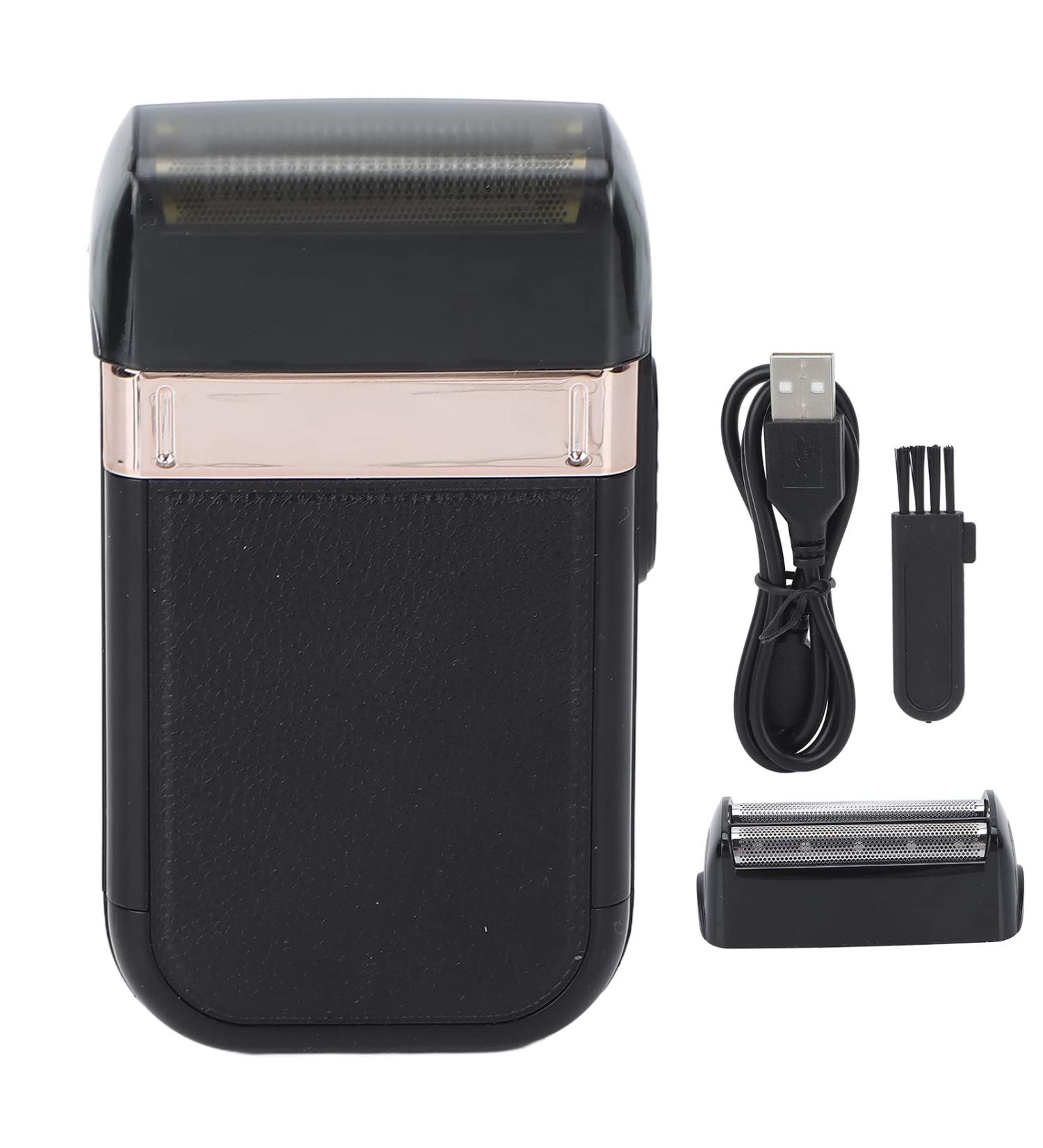 Buy 2-in-1 Electro Foil Razor for Men | Stainless Steel Double Film Razor - Portable & Low Noise for Home & Travel use - Buy Online on GoSupps.com