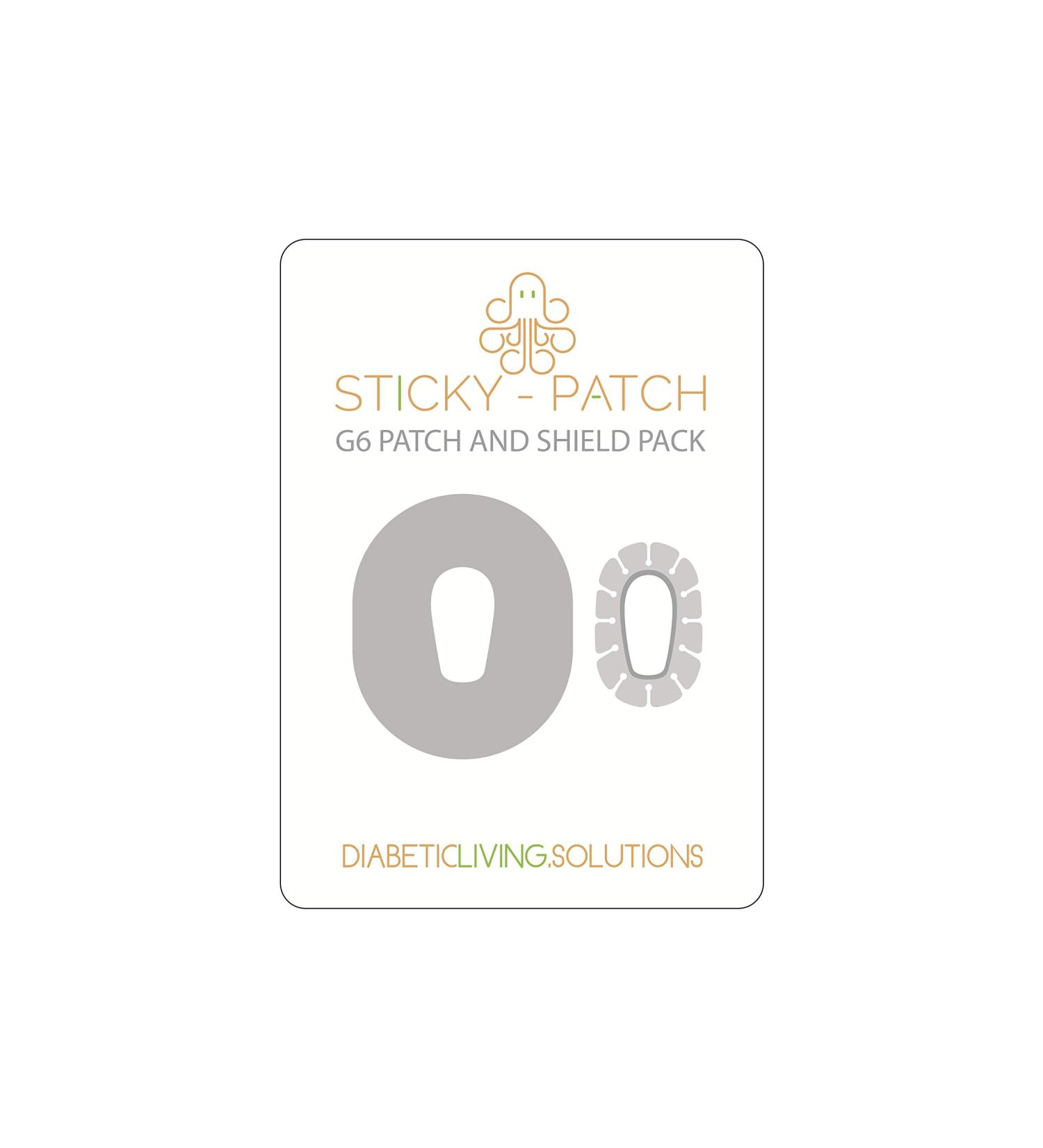 Dexcom G6 Shield & Protector with Patches - (25) Overpatches & (1) Shield Combo Pack for Diabetics - Buy Online on GoSupps.com
