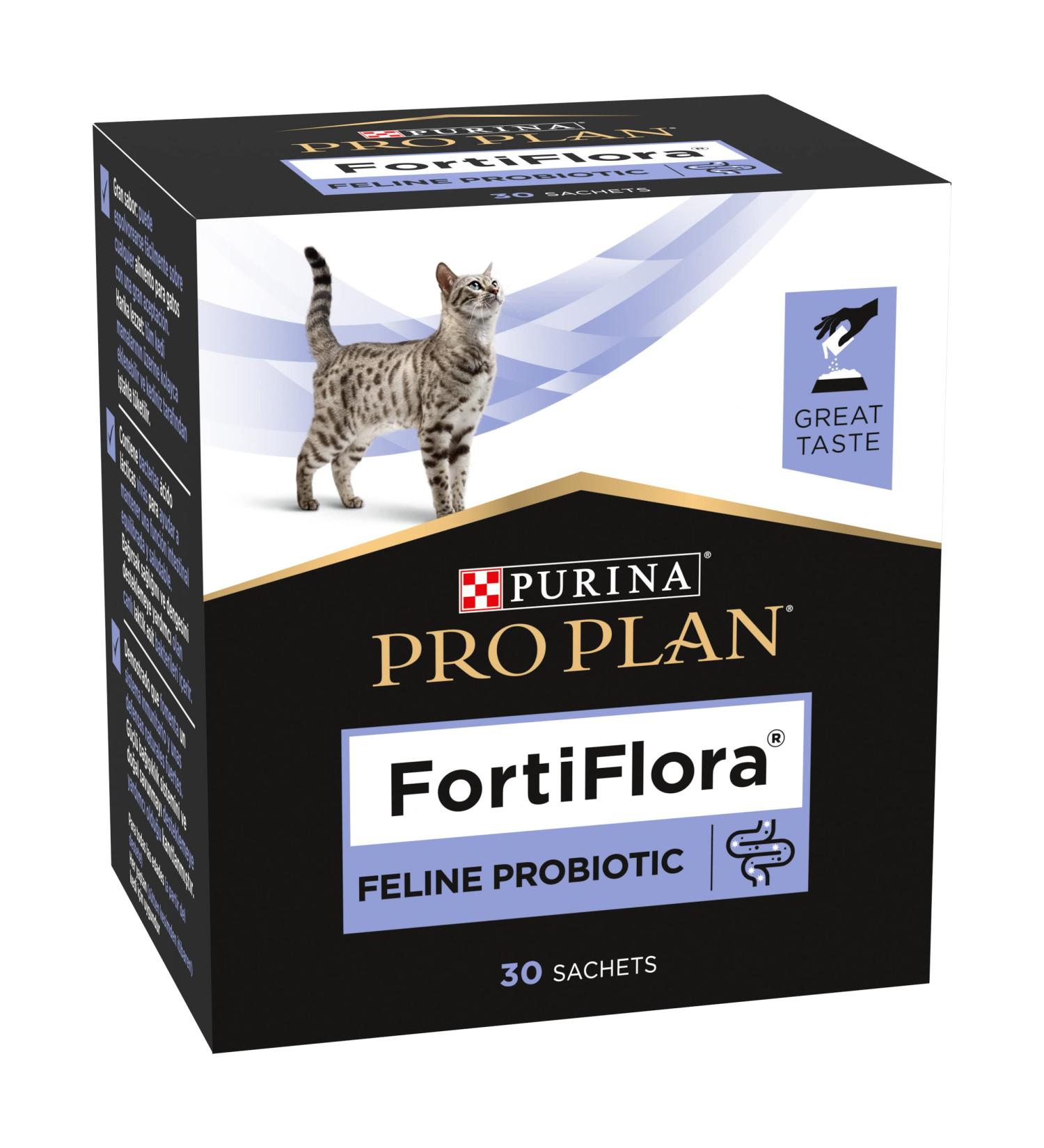 PRO PLAN VETERINARY DIETS Fortiflora Feline Supplement 30x1g