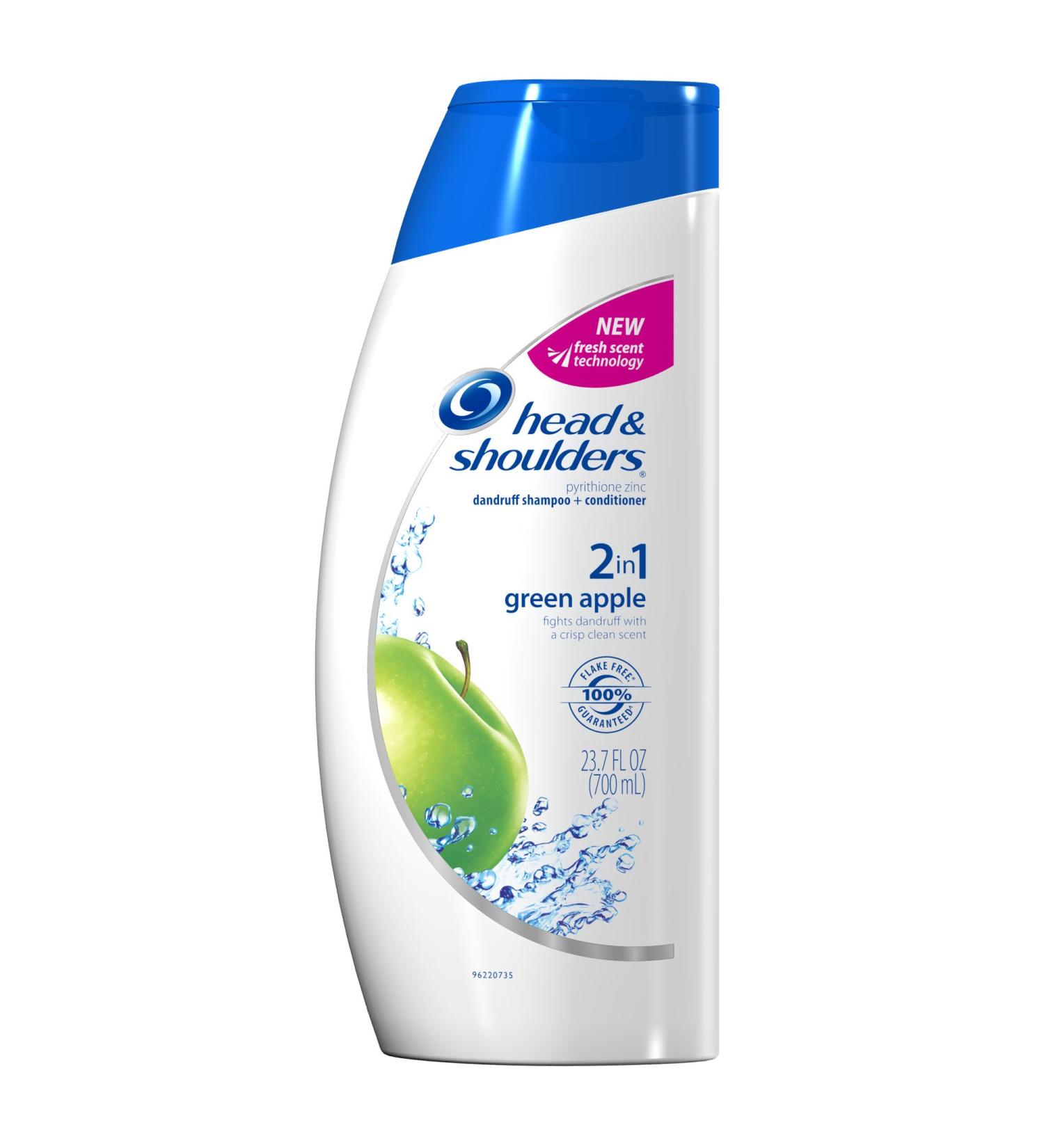 Head and Shoulders Green Apple Dandruff Shampoo 23.7 Fl Oz