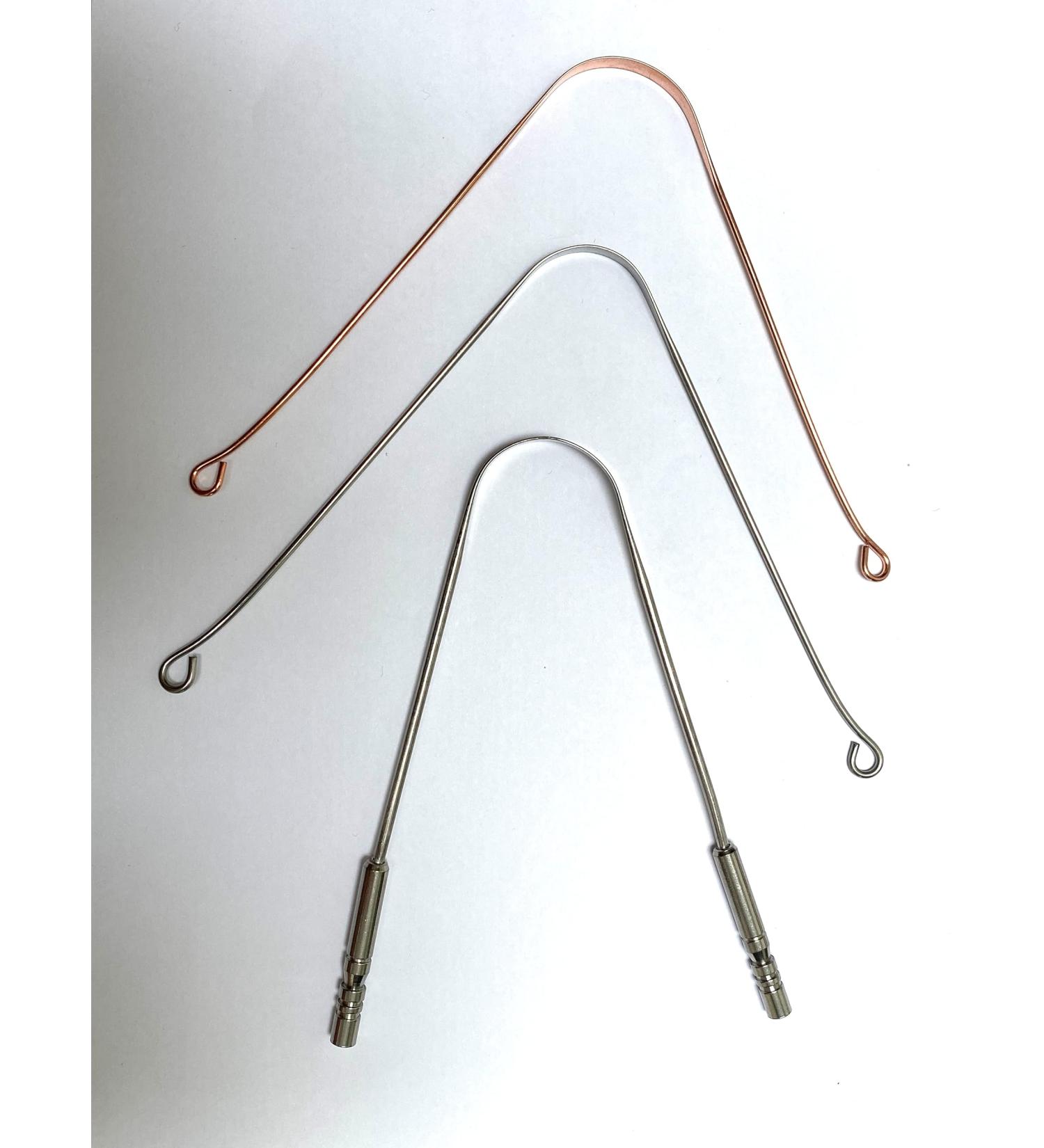 A1SONIC Stainless Steel Tongue Cleaner - 2 Pack (Pink & Green) | Best Oral Hygiene Tool for Fresh Breath - International Shipping Available - Buy Online on GoSupps.com