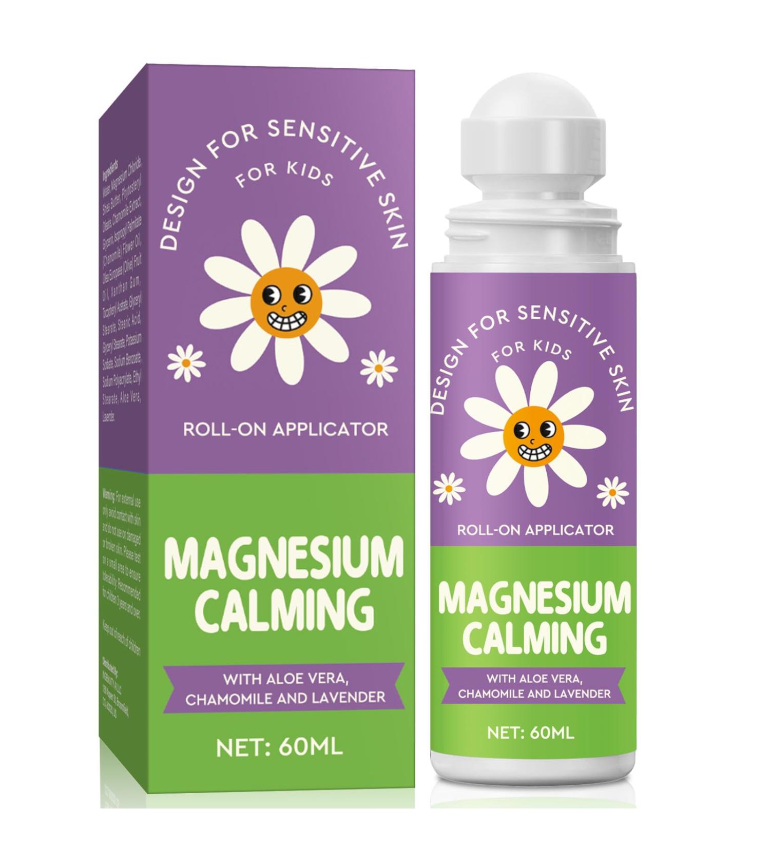 Fancy Pets Magnesium Lotion for Kids Natural Roll On Lotion for Sleep Calming Bedtime Routine & Relaxation Support Gentle and Hygienic Ball Bearing Design 1 Fl Oz (Pack of 1) - Buy Online on GoSupps.com