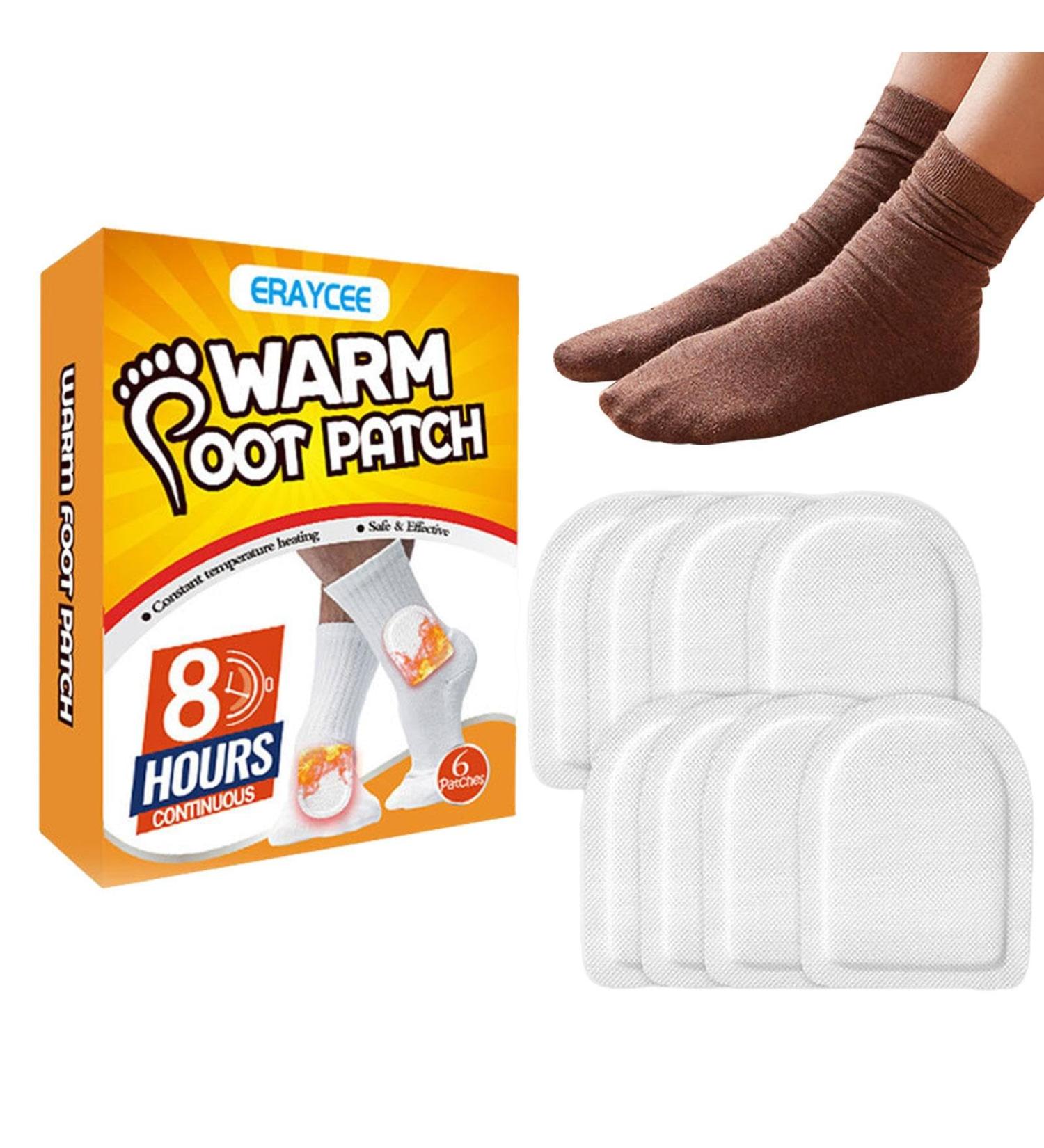 Heating Paving for Feet - 6 Self-Adhesive Warmers for Outdoor Activities | Perfect for Hiking Skiing & Winter | Anulely Foot Warmers - Buy Online on GoSupps.com