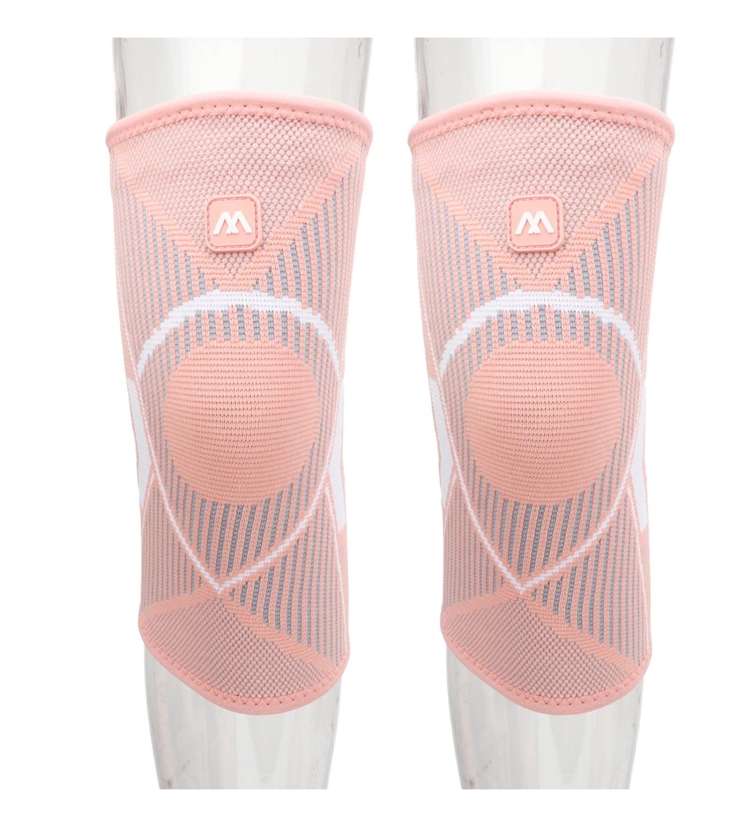 Buy Sports Knee Pads - Running Knee Protector & Support Braces - Breathable & Elastic - 2 Pcs Knee Support for Exercise (M - Buy Online on GoSupps.com