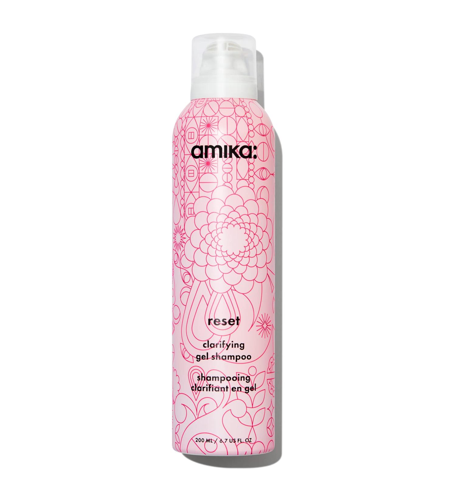 Amika Reset Clarifying Gel Shampoo 200ml - Gentle Deep Cleansing Formula - Buy Online on GoSupps.com