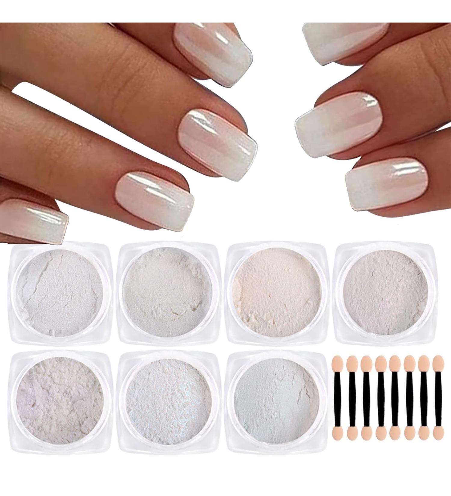 Chameleon Chrome Nail Powder Set - Aurora Mirror Effect Pigment for DIY Nail Art - Buy Online on GoSupps.com