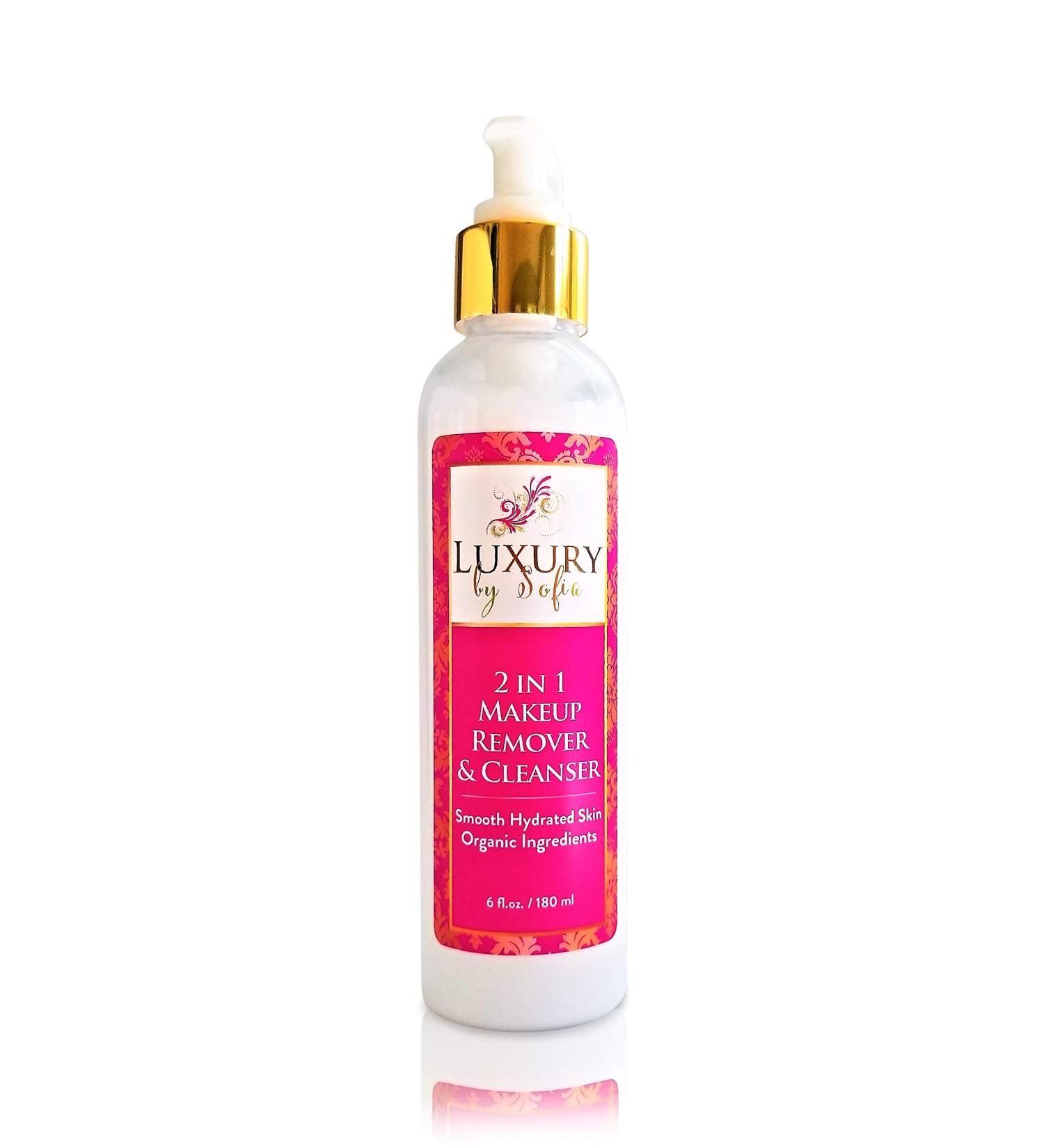Organic Makeup Remover | Non-Oily 2-in-1 Cleanser | Gentle Makeup Removal & Hydration | Natural & Organic Ingredients for Smooth Skin - Buy Online on GoSupps.com